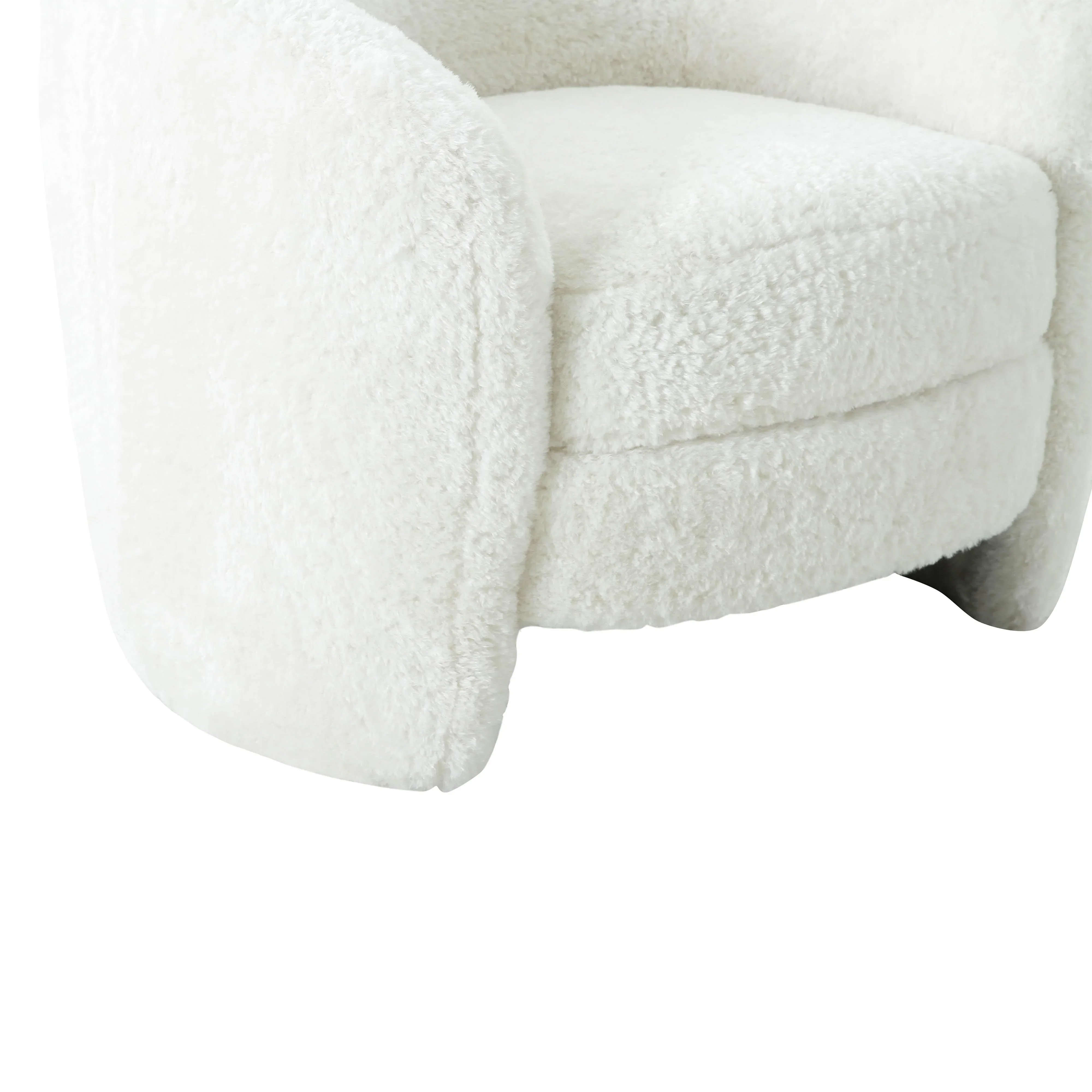 Dakota Performance Faux Shearling Armchair - Image 5