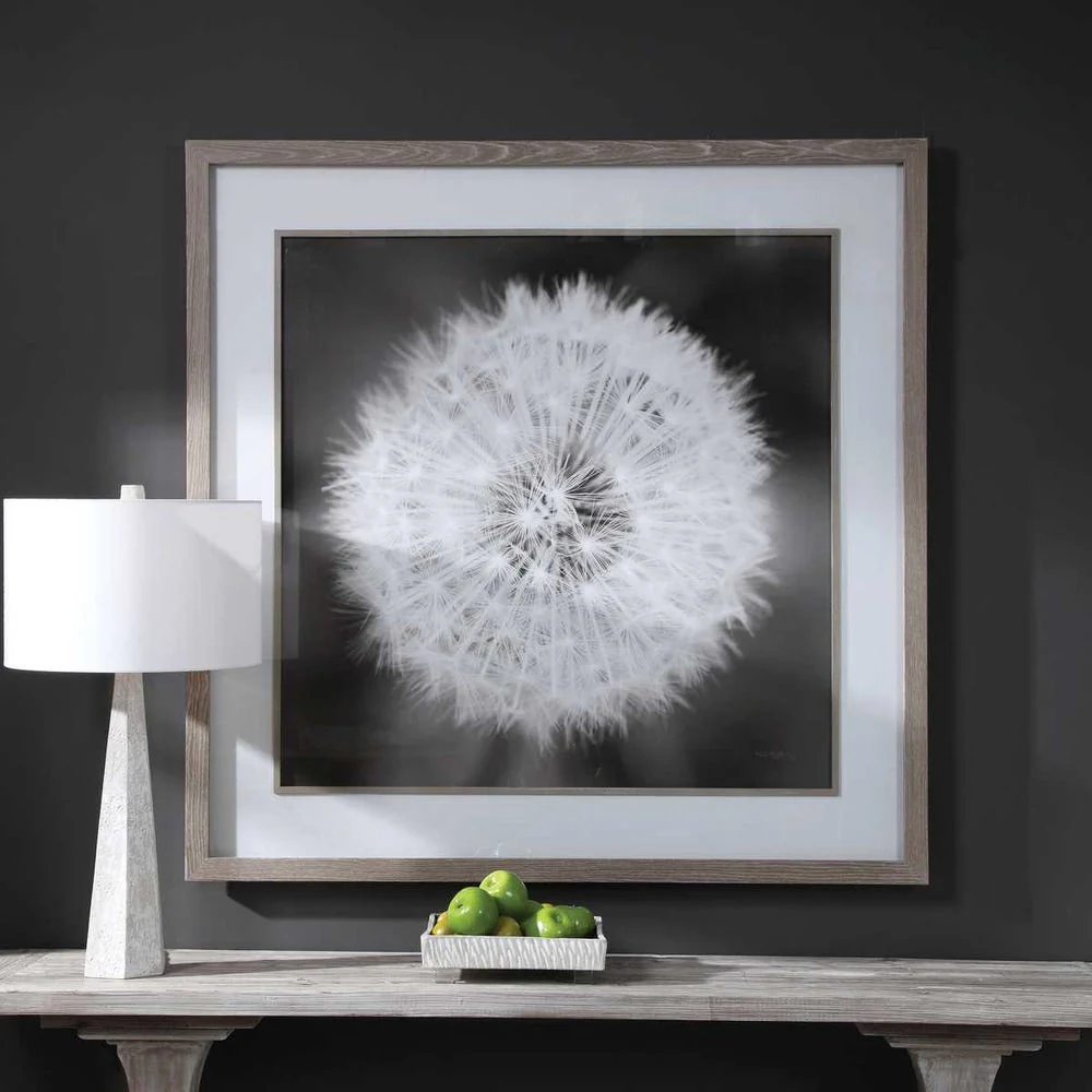 Dandelion Seedhead Framed Print - Image 2