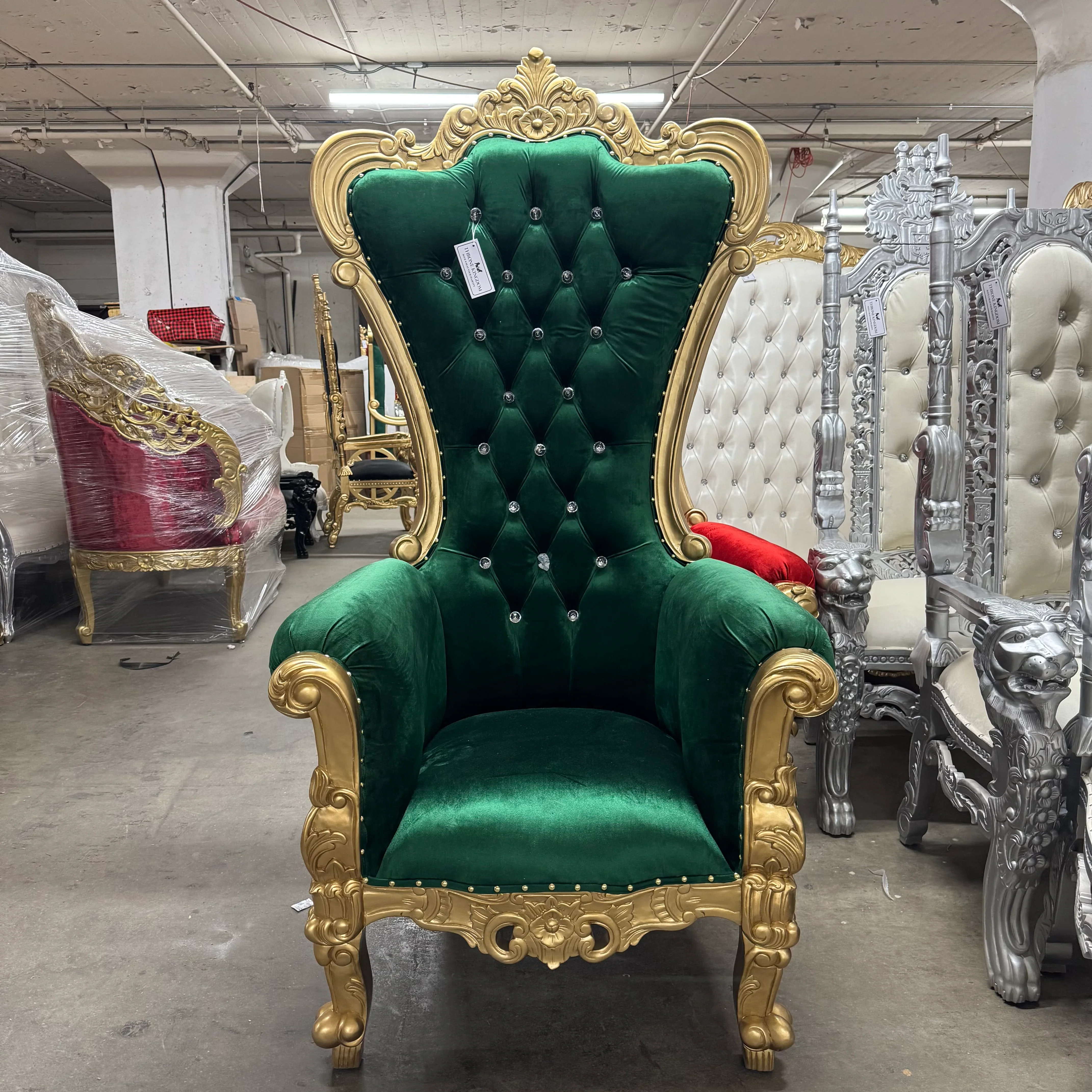Dania Royal Throne Chair - Image 7