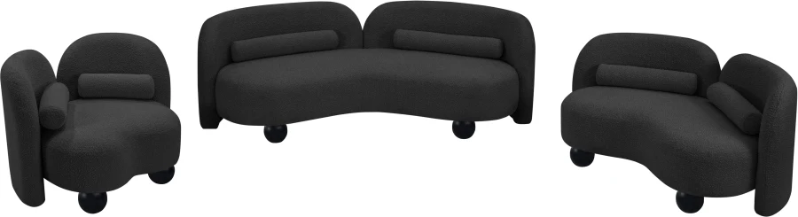 Daphne Boucle Fabric Sofa - Image 31