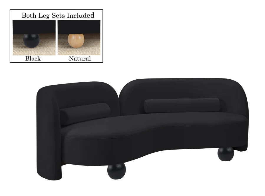 Daphne Velvet Sofa - Image 20