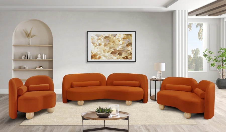 Daphne Velvet Sofa - Image 51