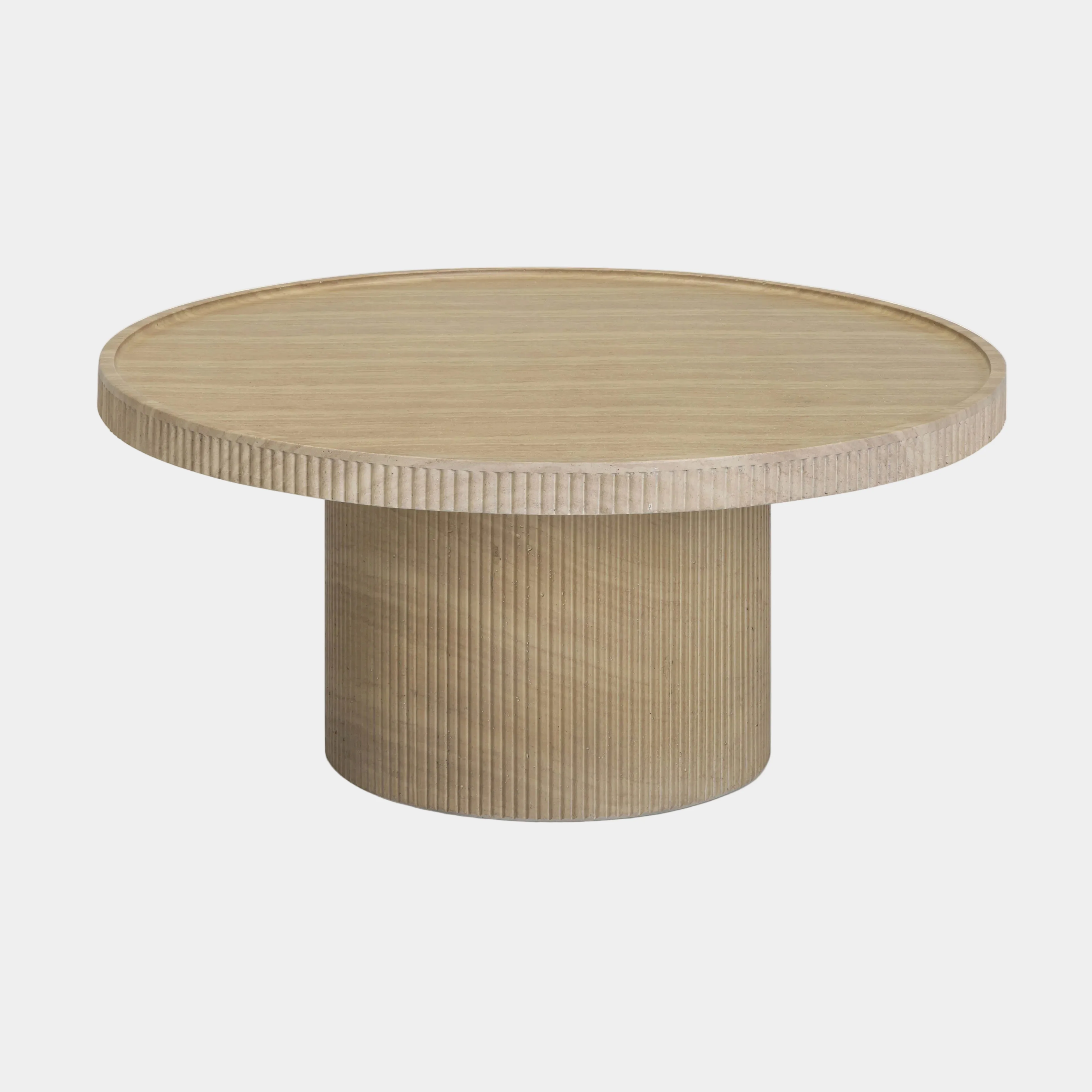 Darcy 36" Concrete Indoor/Outdoor Round Coffee Table