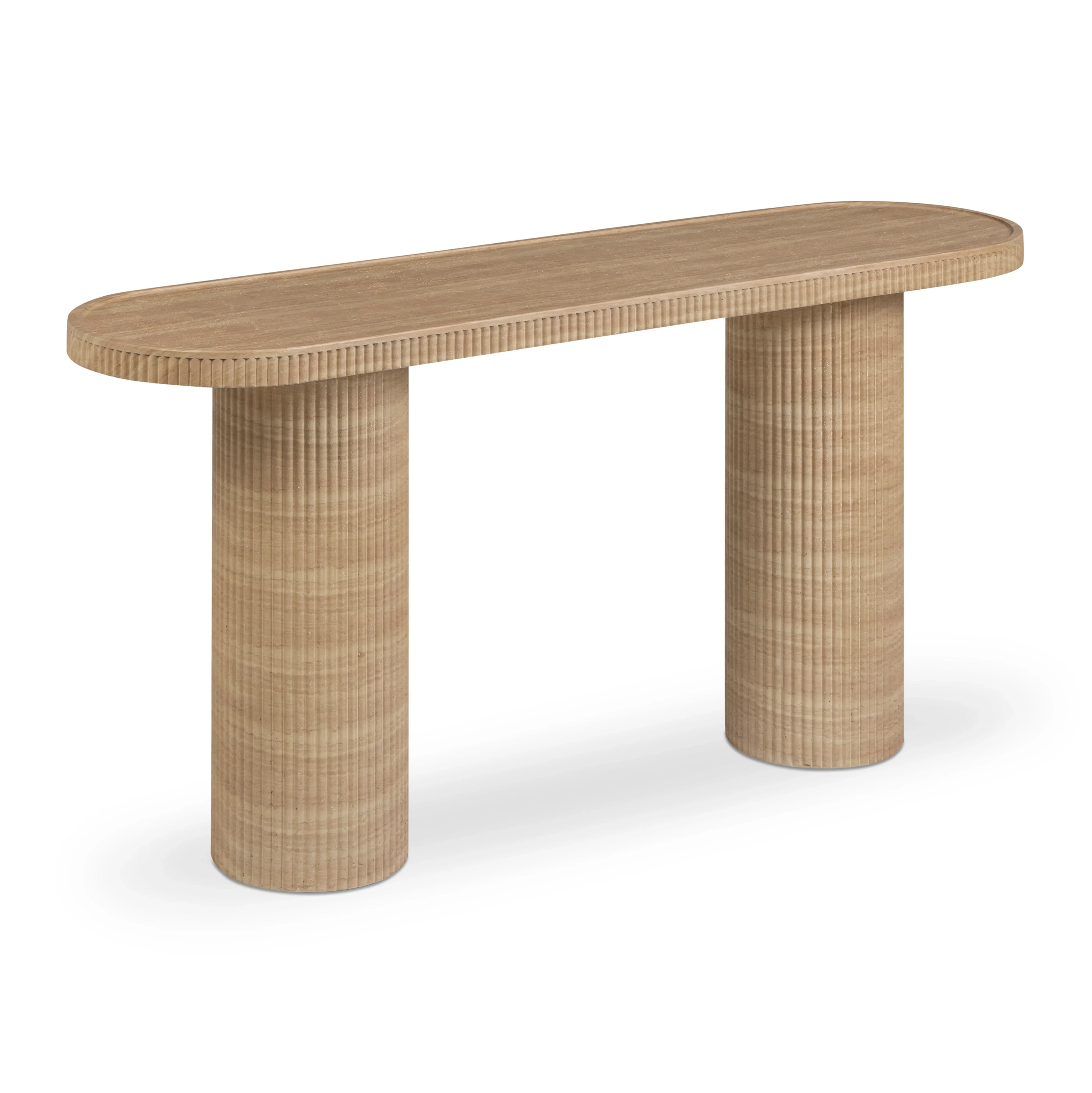 Darcy 59" Concrete Indoor/Outdoor Console Table - Image 3