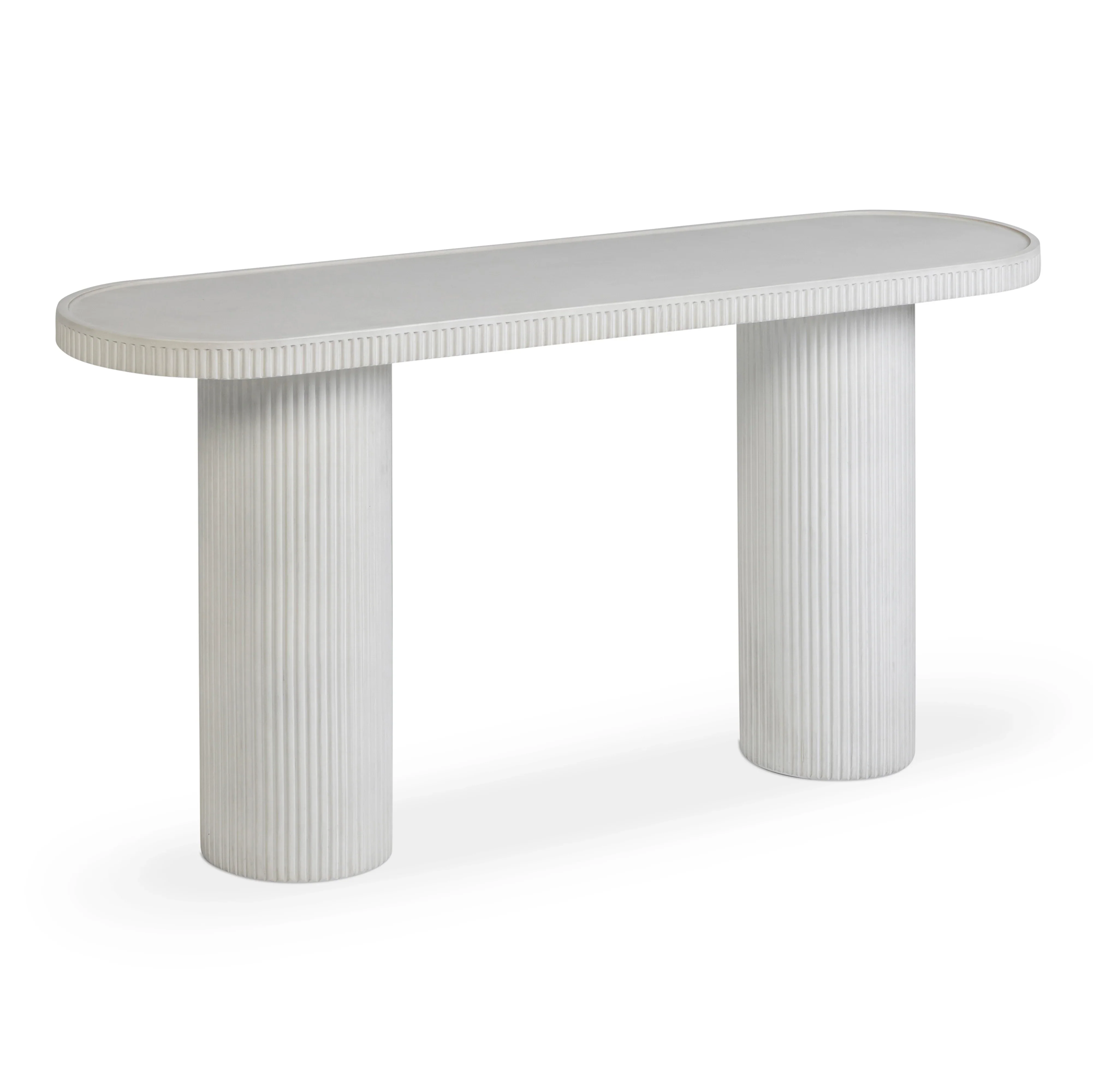 Darcy 59" Concrete Indoor/Outdoor Console Table - Image 9