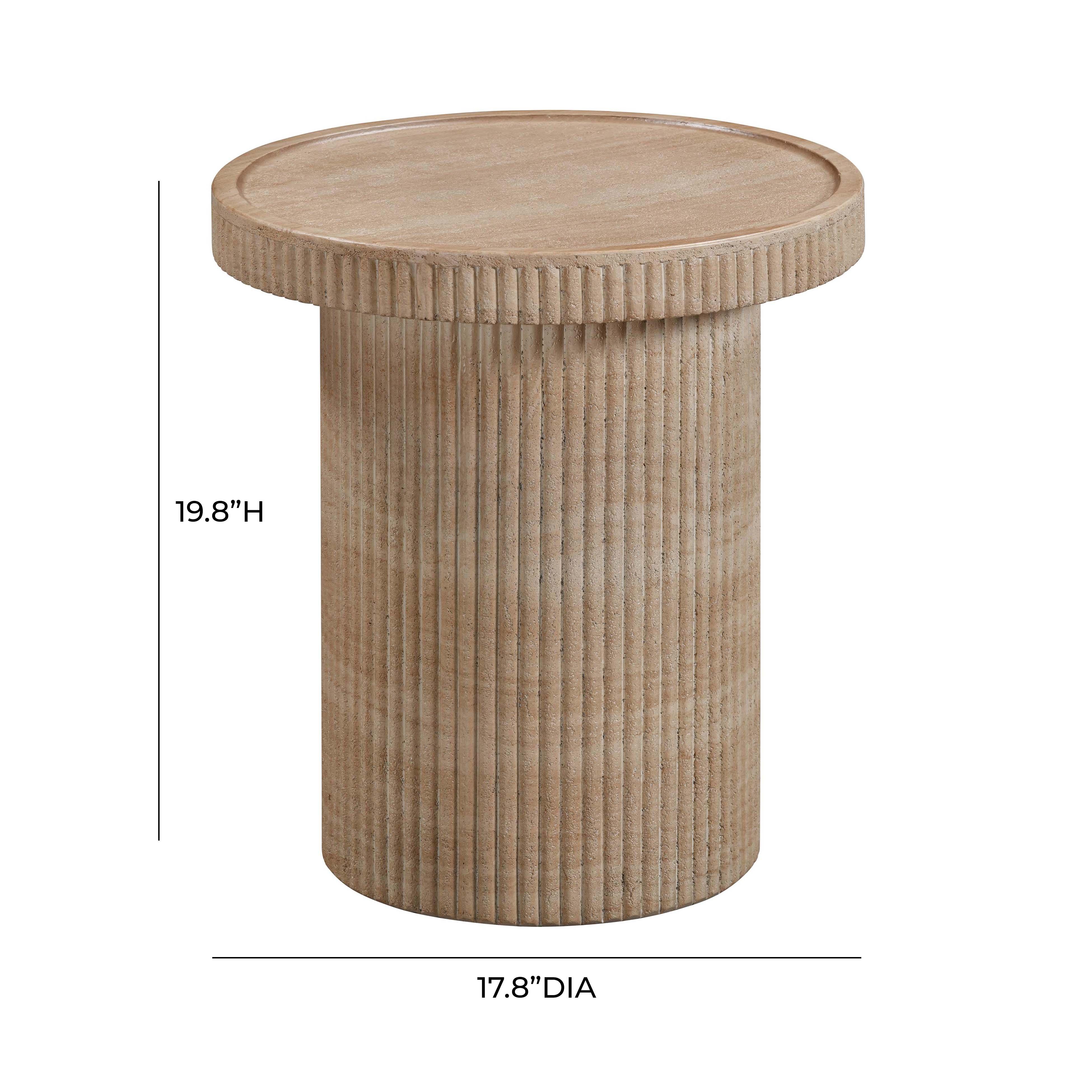 Darcy Concrete Indoor/Outdoor Side Table - Image 6