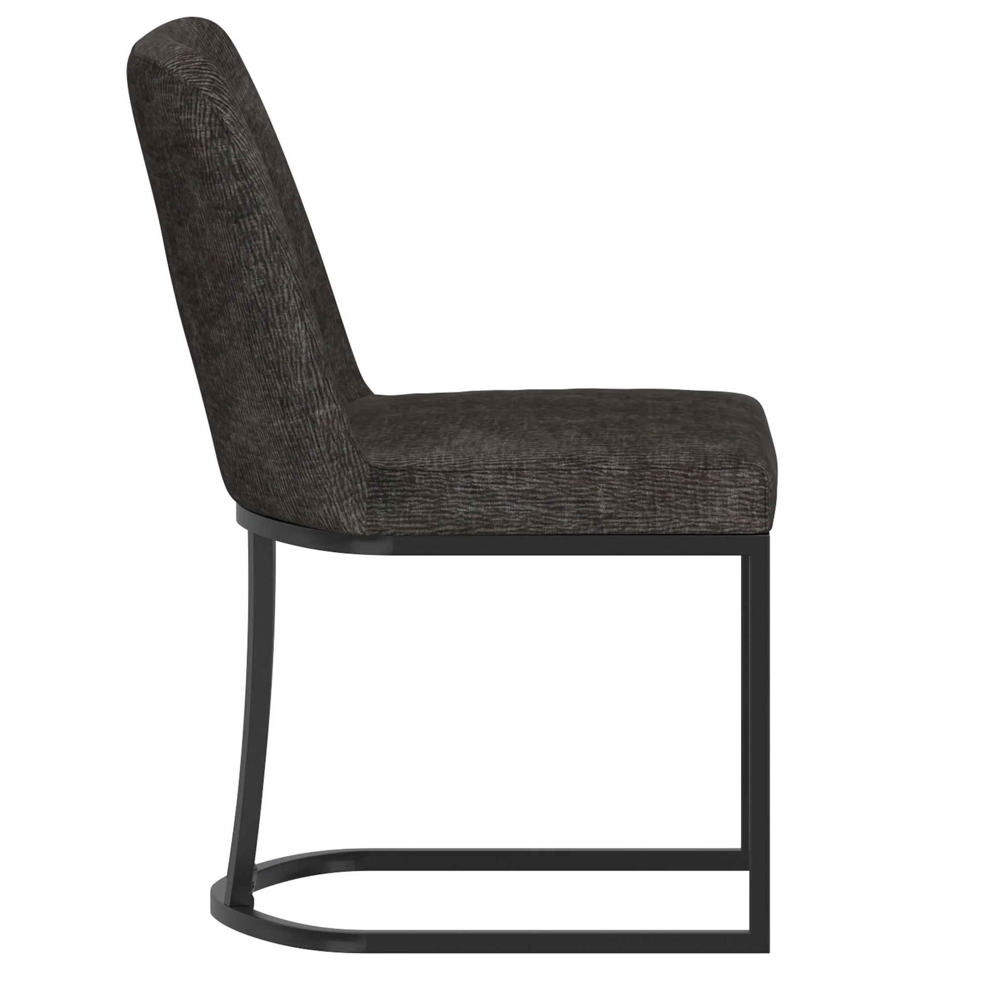Dario Dining Chair, Set of 2 in Charcoal - Image 4