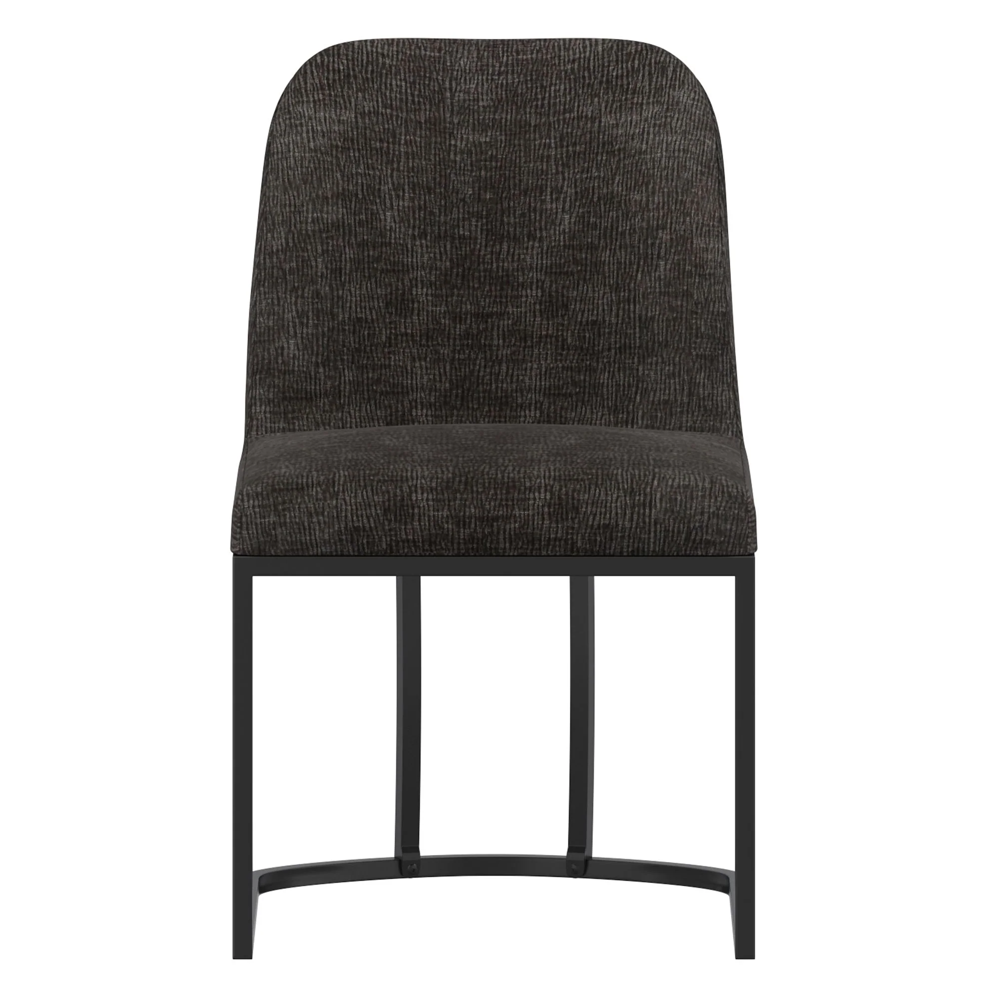 Dario Dining Chair, Set of 2 in Charcoal - Image 5