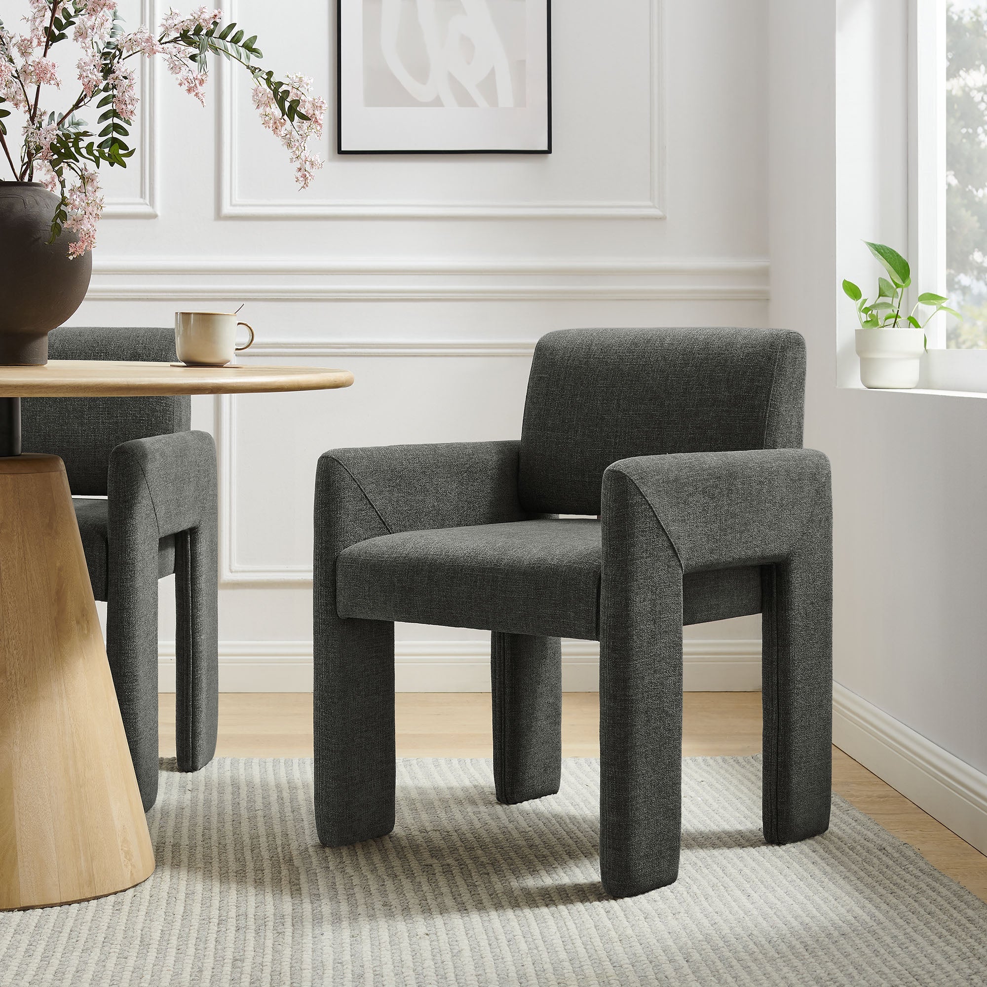 Daven Fabric Upholstered Dining Chair - Image 29