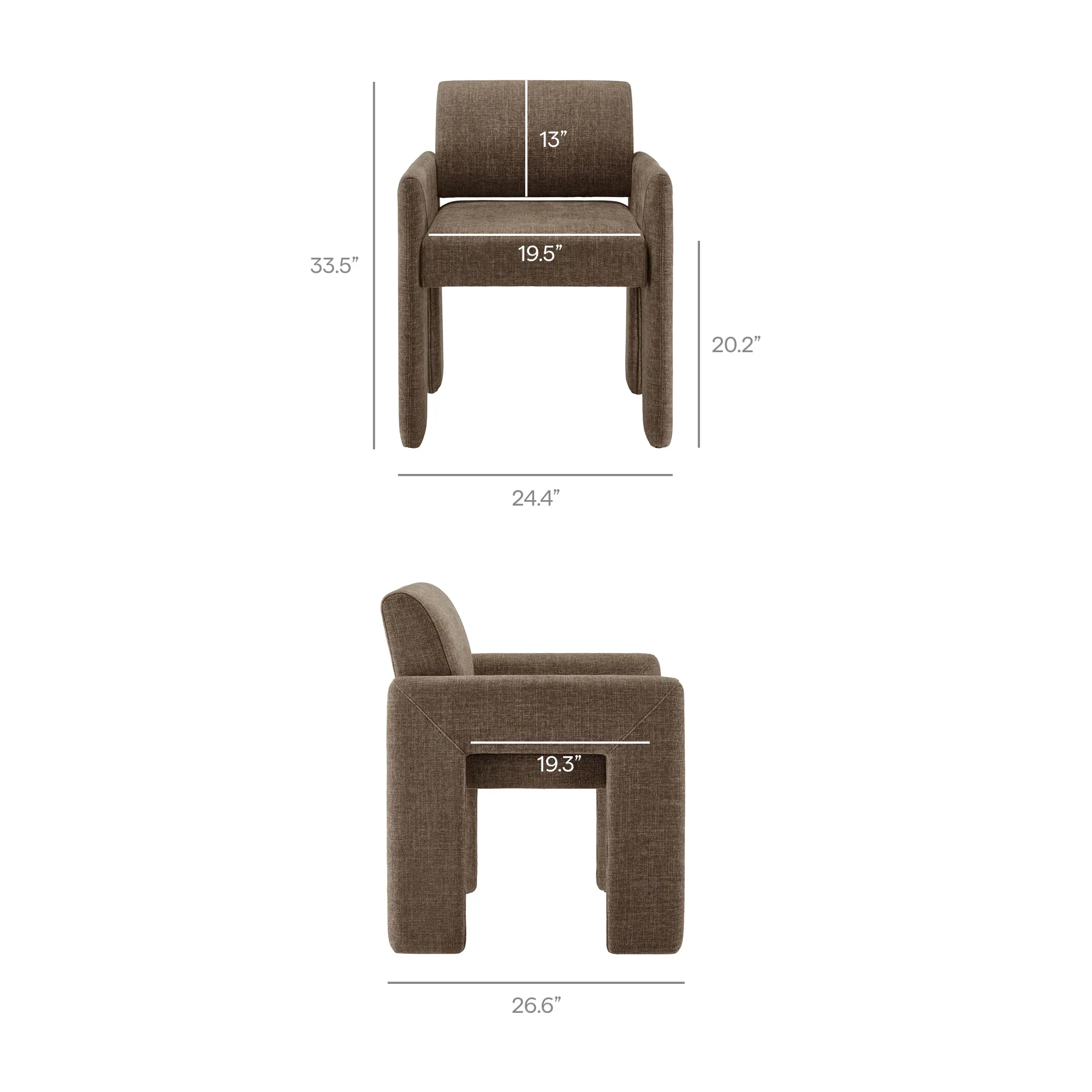 Daven Fabric Upholstered Dining Chair - Image 54