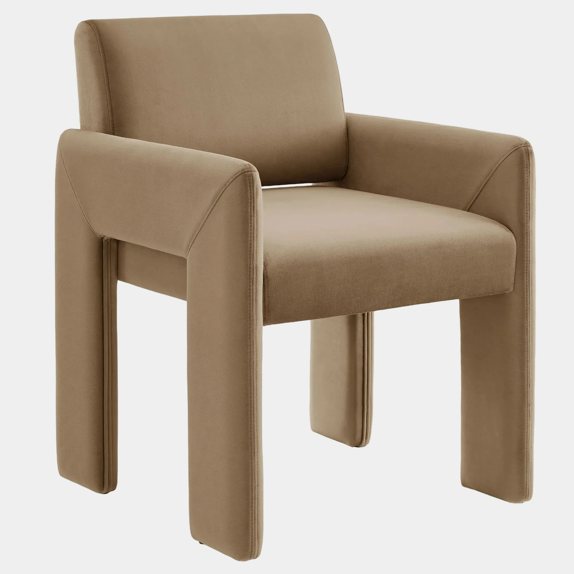 Daven Stain-Resistant Performance Velvet Dining Armchair - Image 10