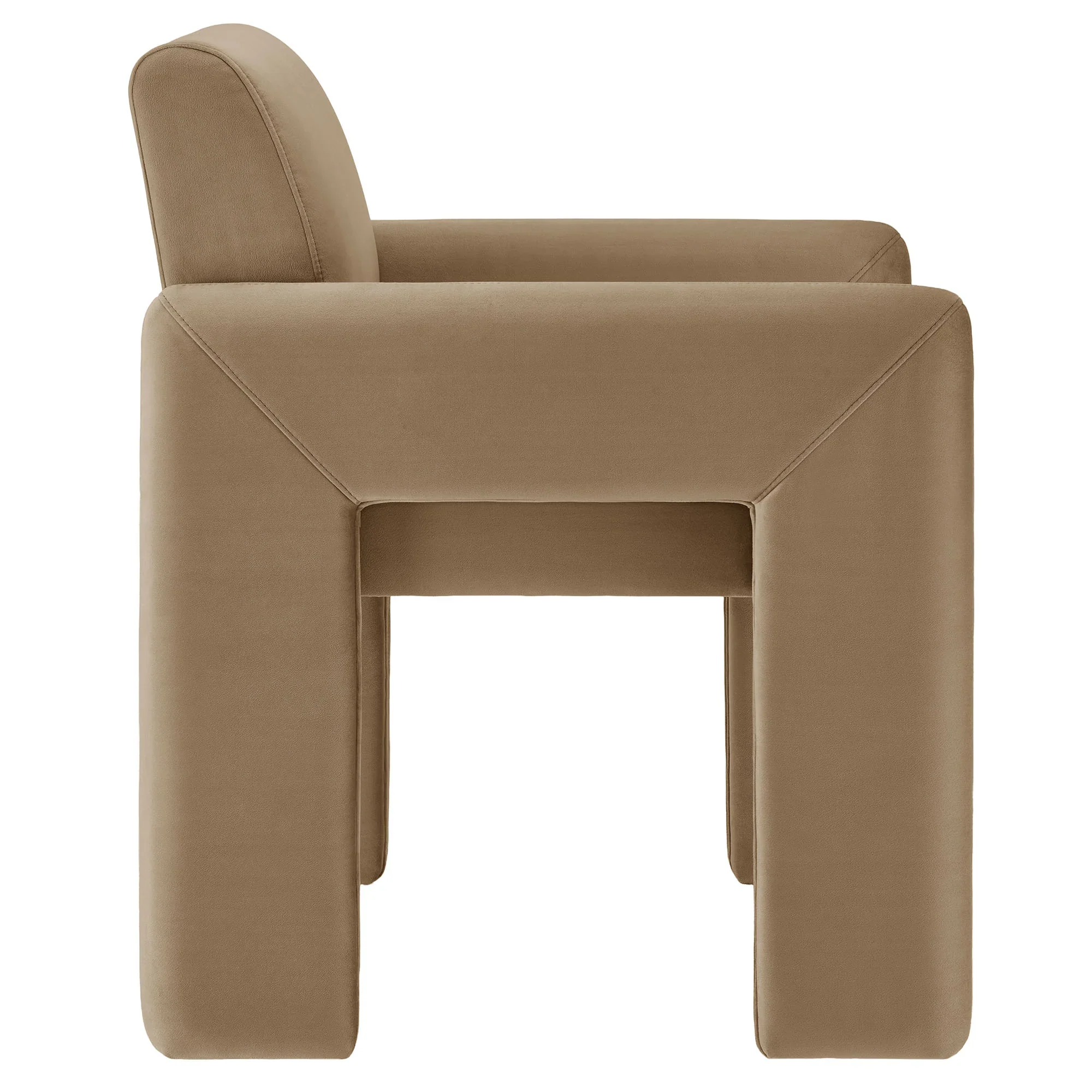 Daven Stain-Resistant Performance Velvet Dining Armchair - Image 14
