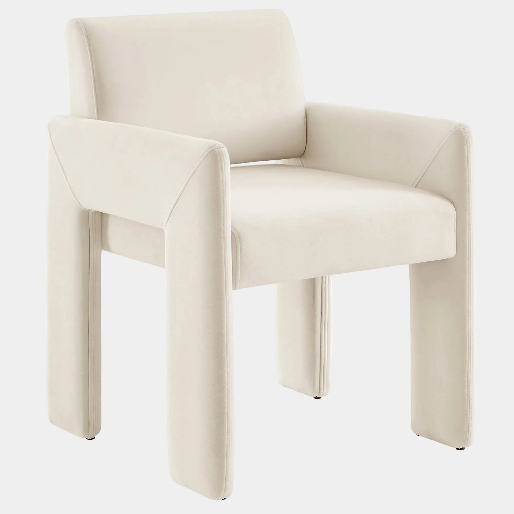 Daven Stain-Resistant Performance Velvet Dining Armchair - Image 19