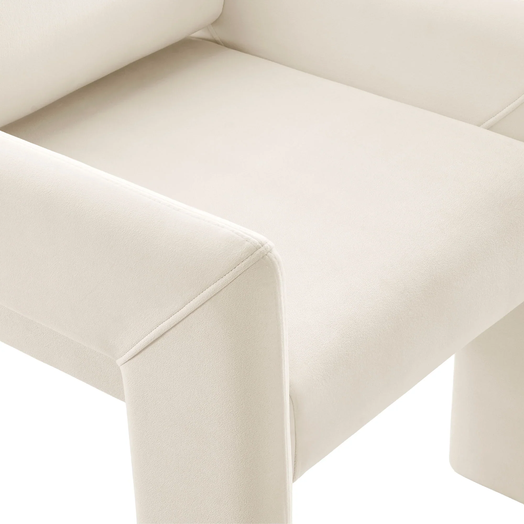 Daven Stain-Resistant Performance Velvet Dining Armchair - Image 26