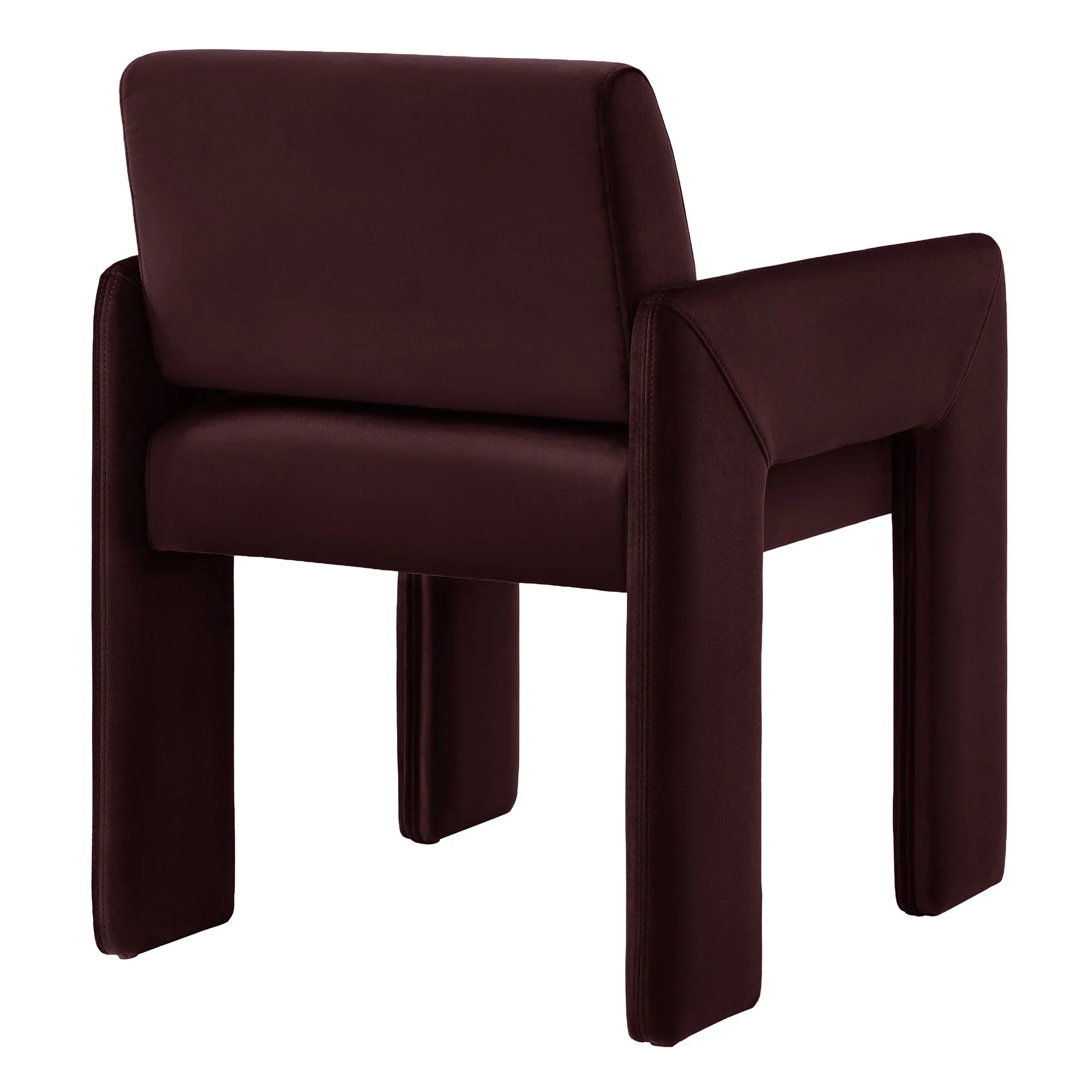 Daven Stain-Resistant Performance Velvet Dining Armchair - Image 6