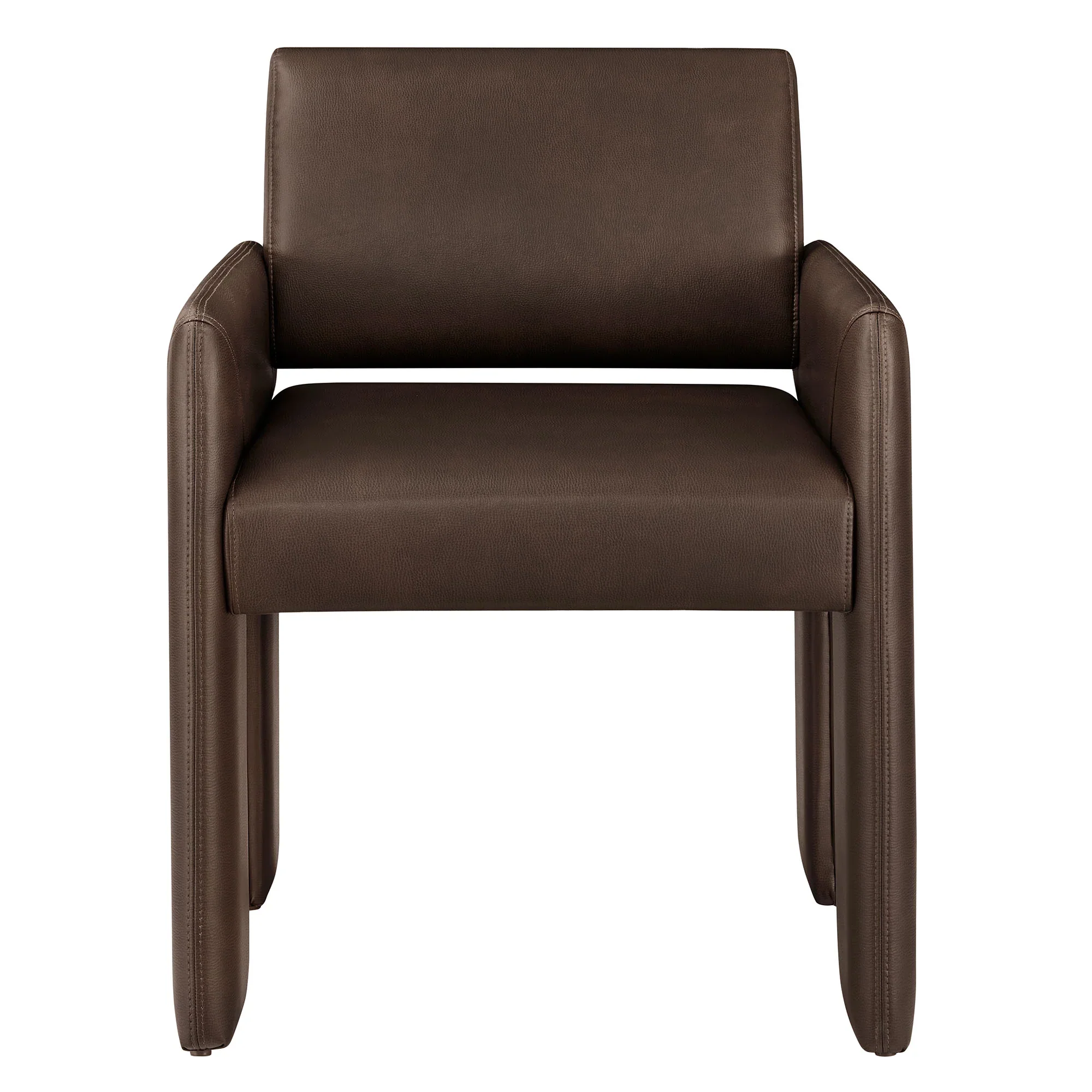 Daven Vegan Leather Dining Armchair - Image 13