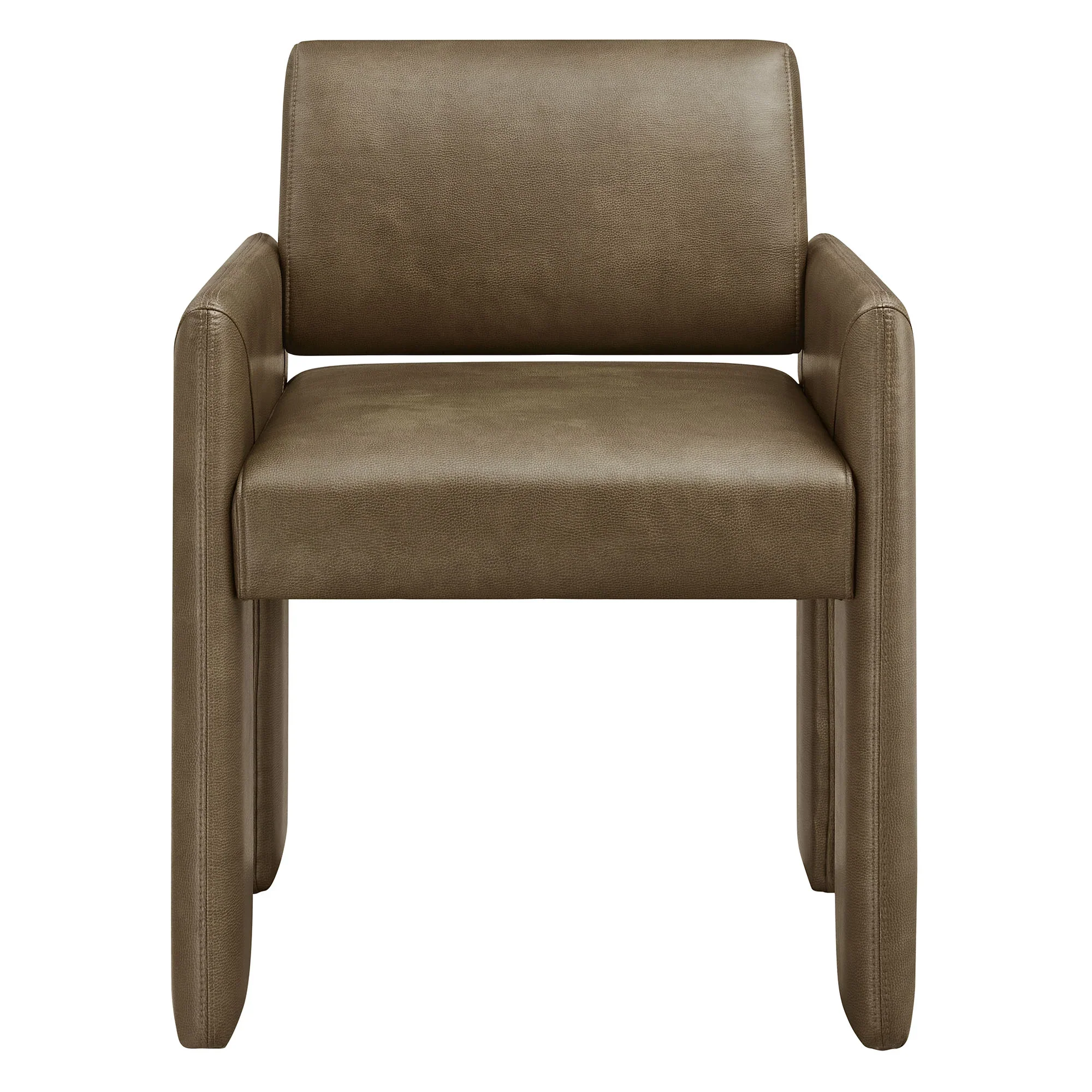 Daven Vegan Leather Dining Armchair - Image 22