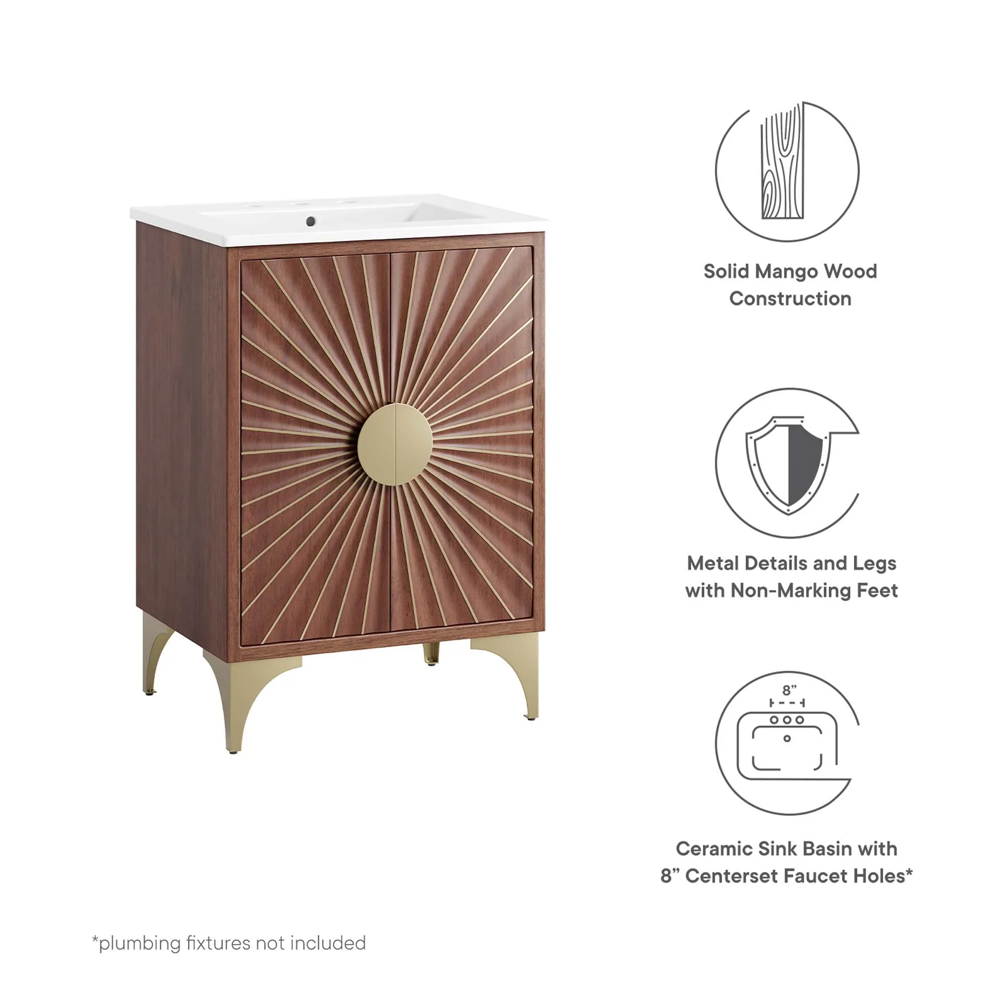 Daylight Bathroom Vanity Basin Included - Image 11