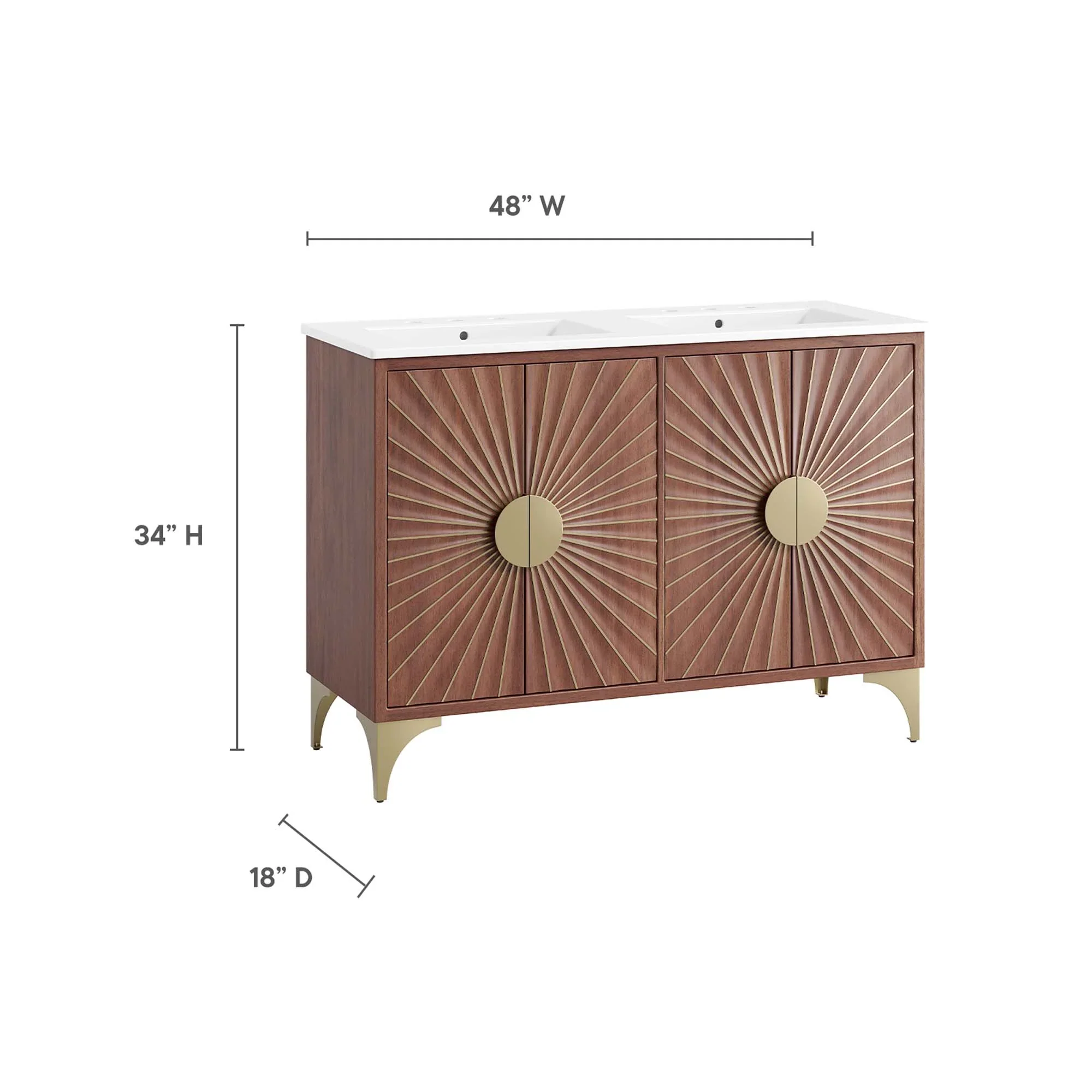Daylight Bathroom Vanity Basin Included - Image 118