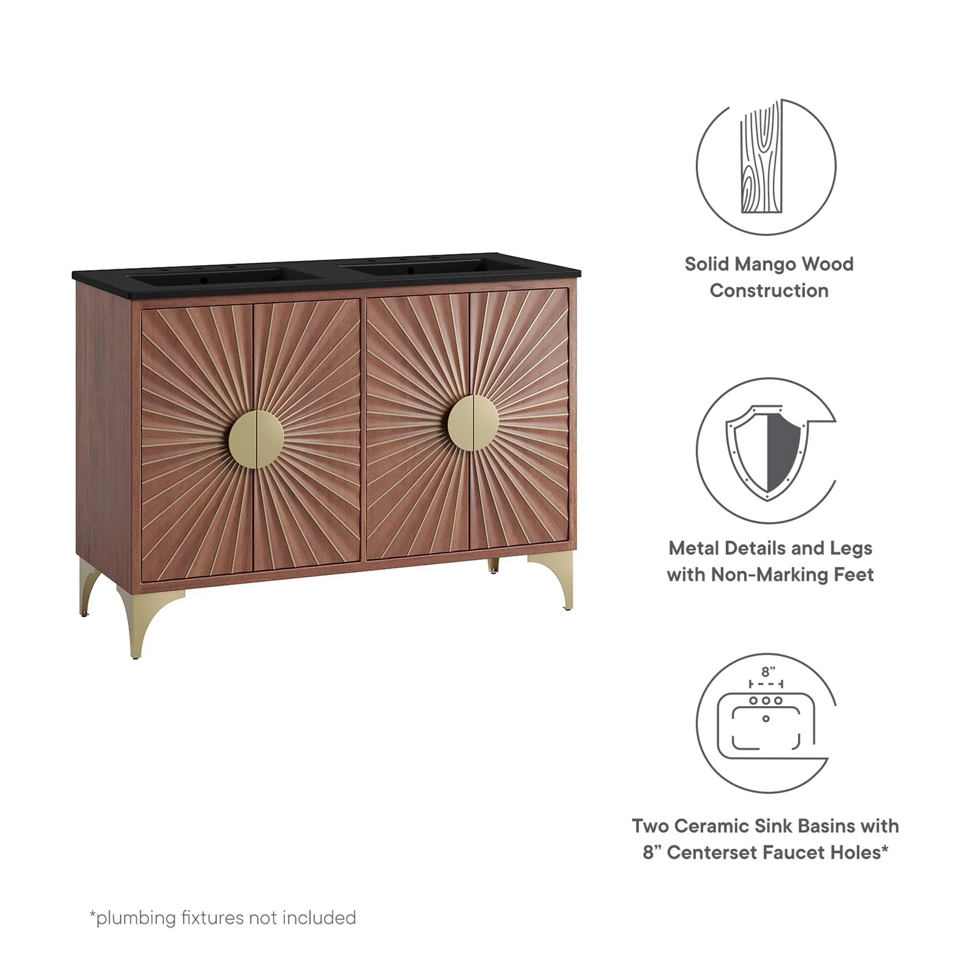 Daylight Bathroom Vanity Basin Included - Image 130