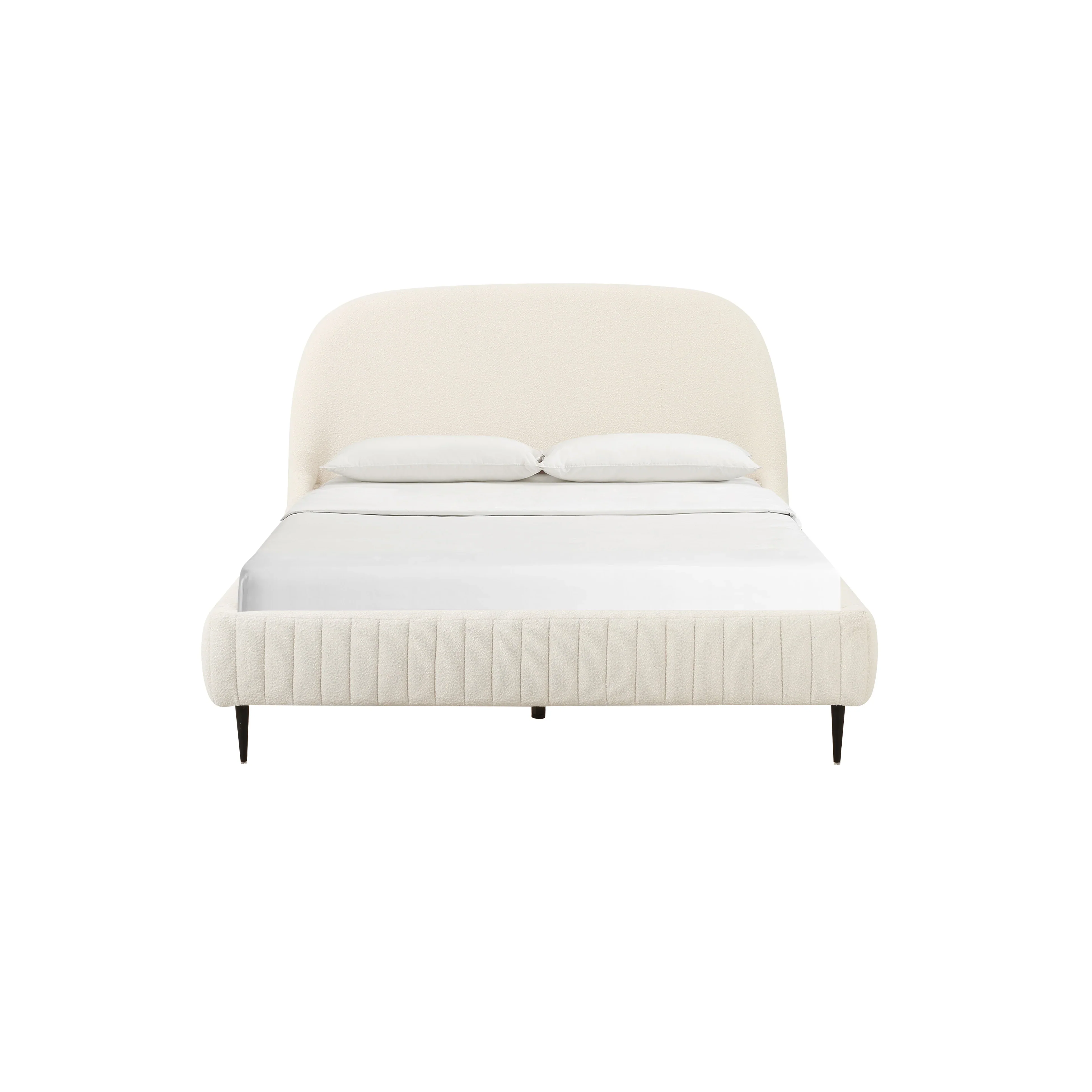 Denise Cream Boucle Bed - Image 9