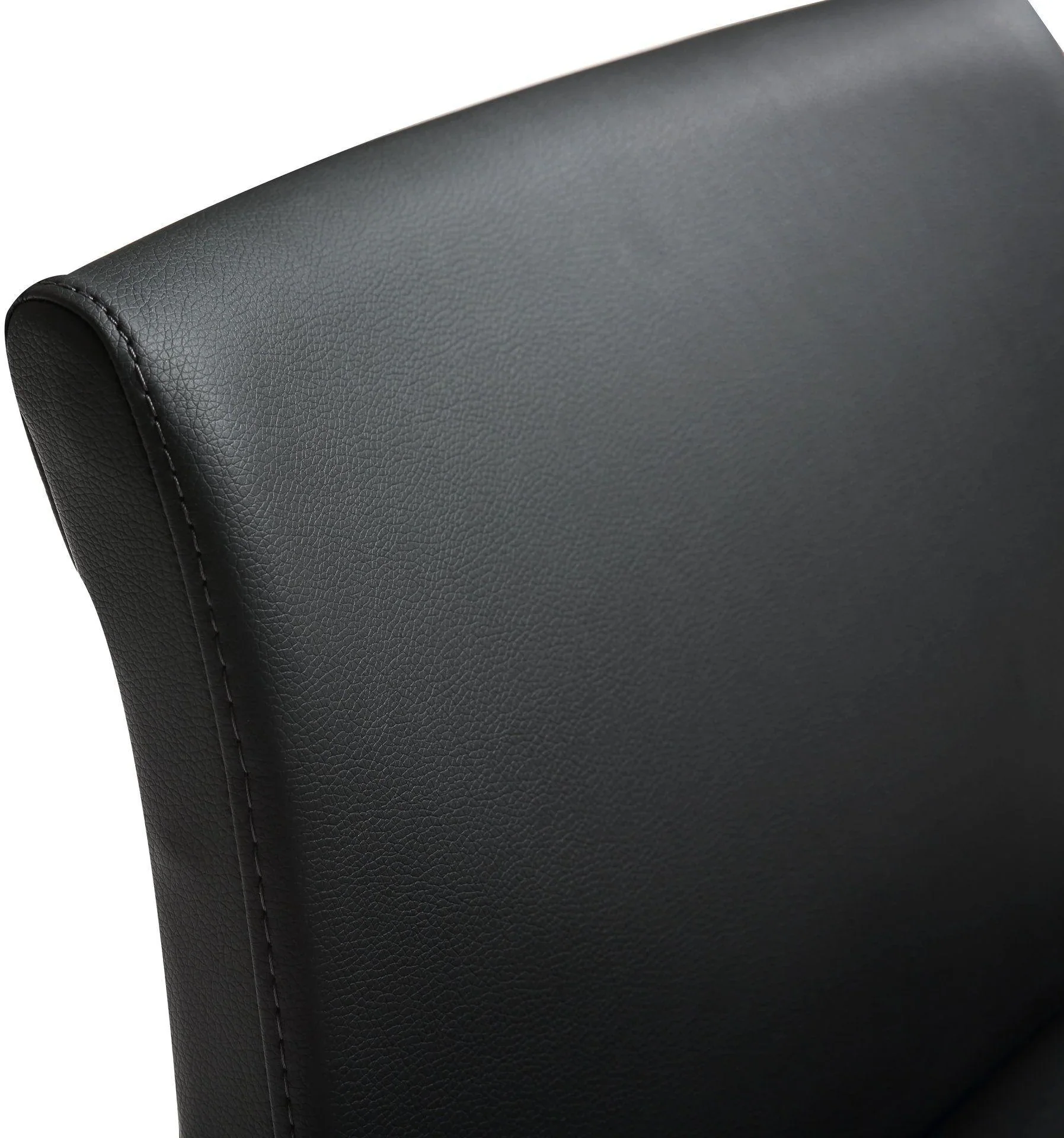 Denmark Performance Vegan Leather Stool with Gold Base - Set of 2 - Image 8