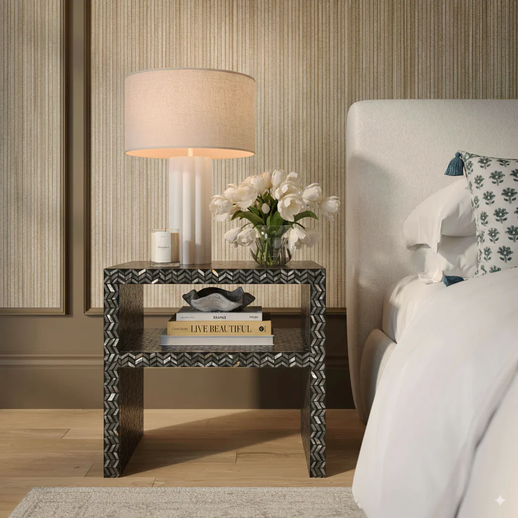 Derry 22" Capiz Shell Nightstand - Image 27