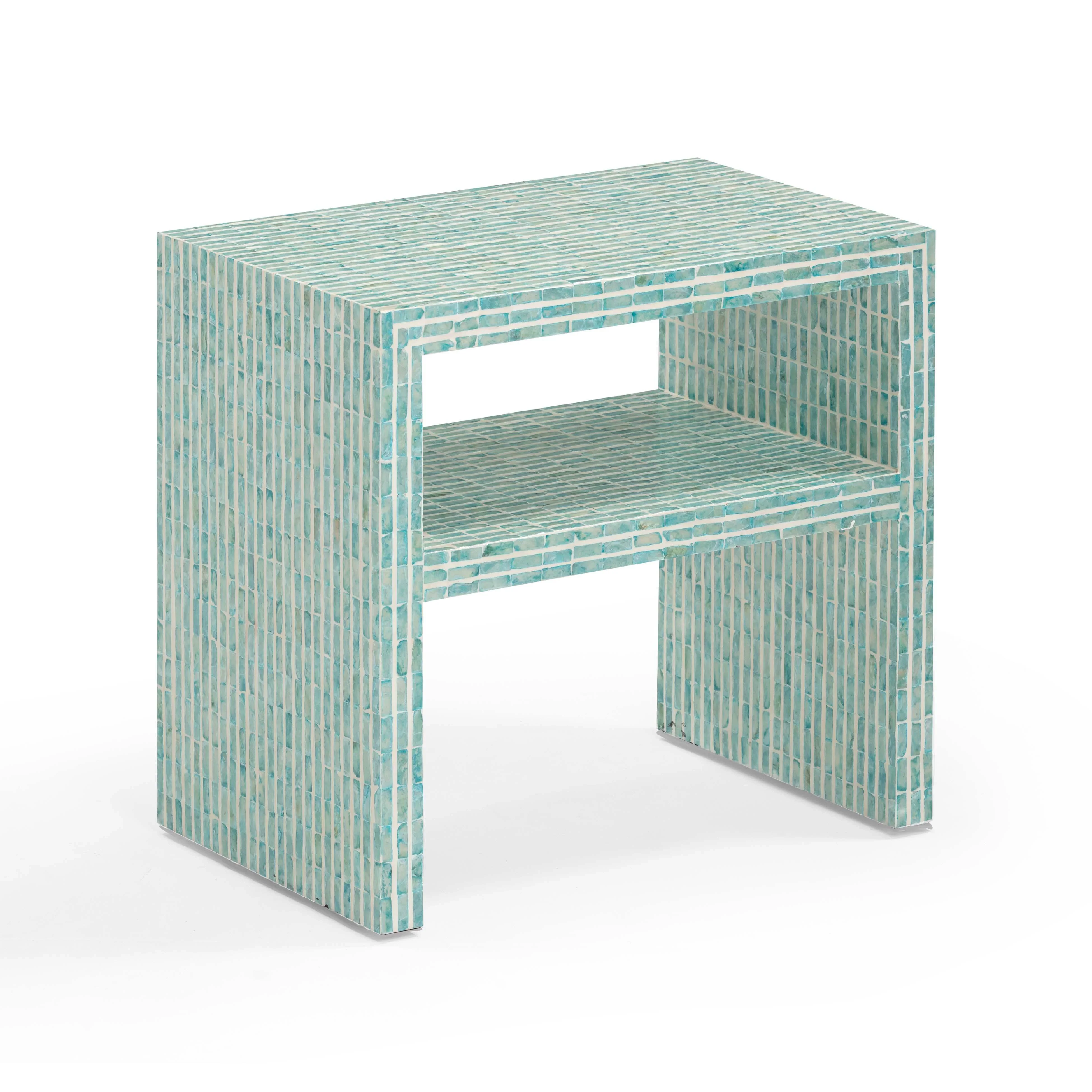 Derry 22" Capiz Shell Nightstand - Image 3
