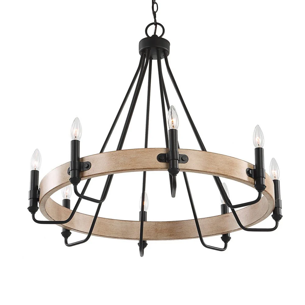 Deschutes, 8 Lt Chandelier - Image 5