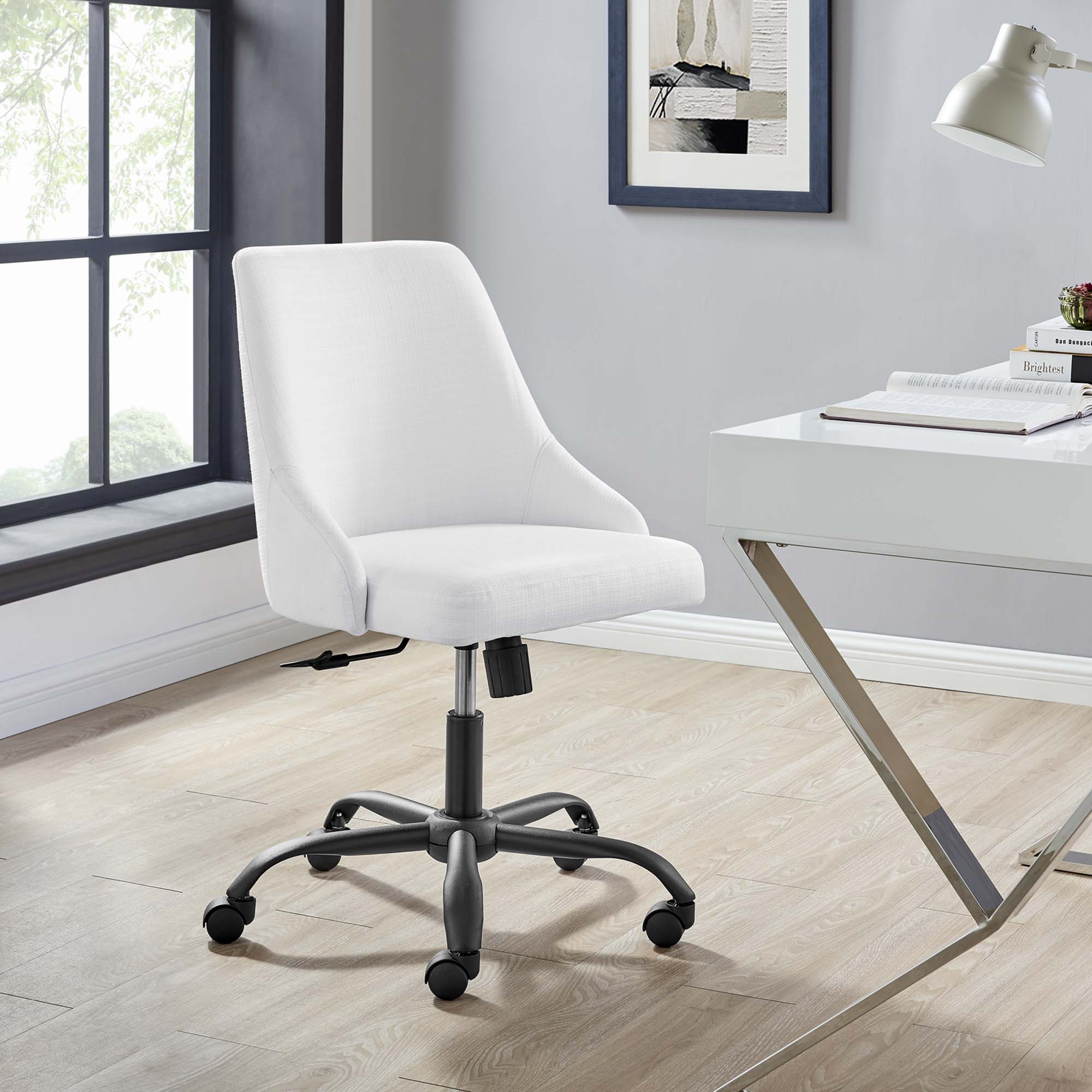 Designate Swivel Upholstered Office Chair - Image 7