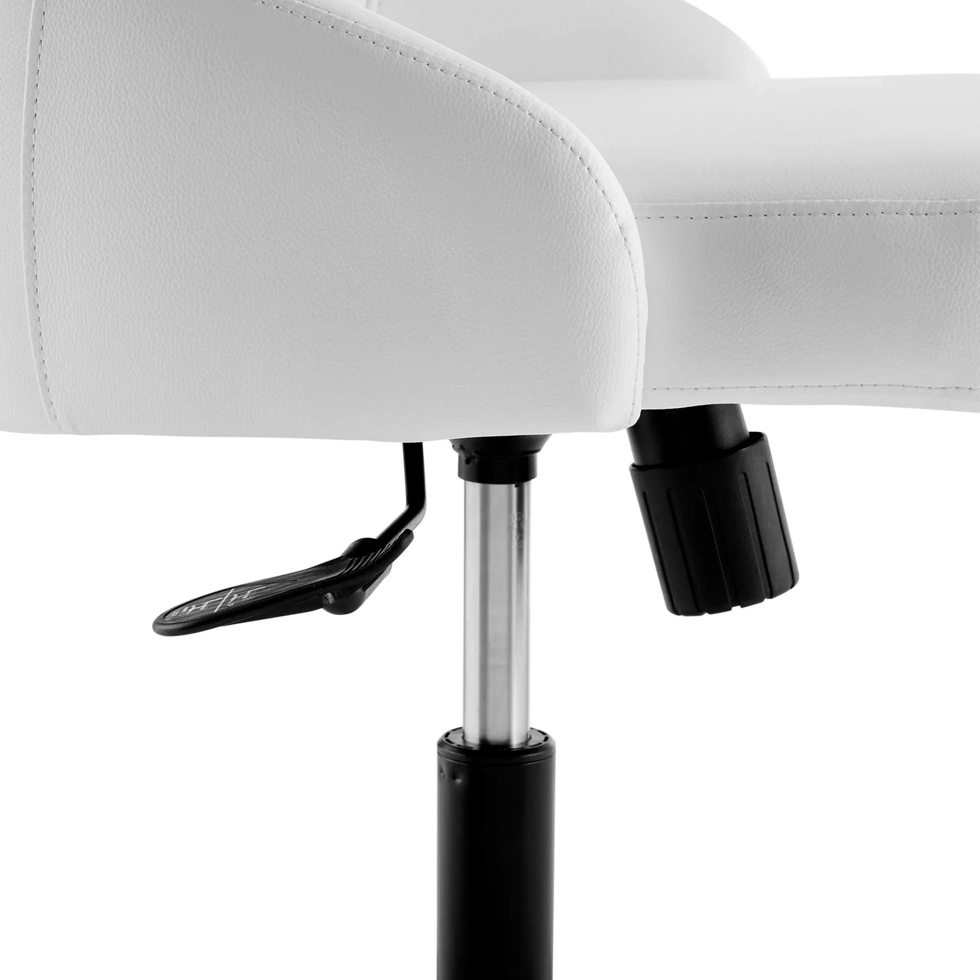Designate Swivel Vegan Leather Office Chair - Image 15