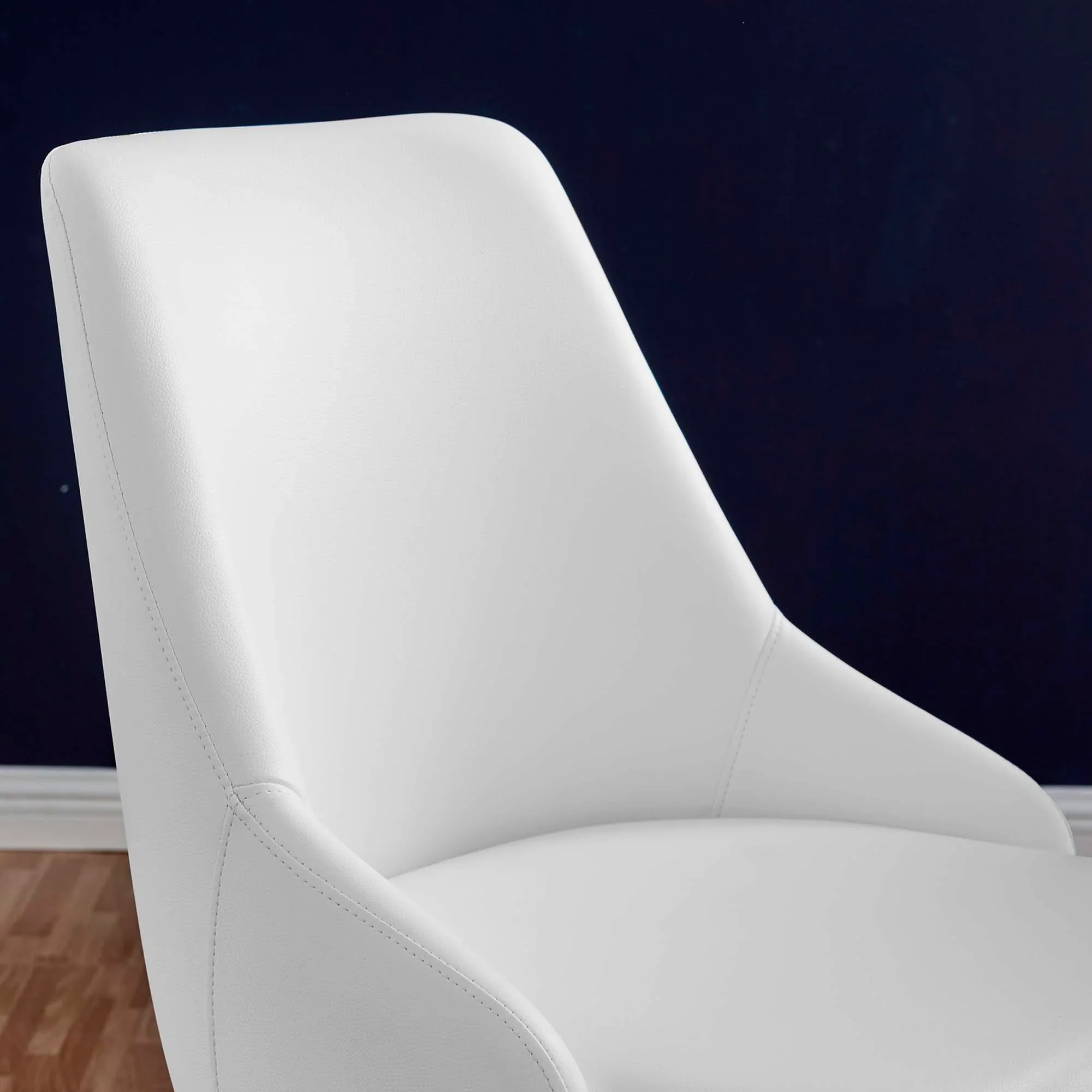Designate Swivel Vegan Leather Office Chair - Image 17
