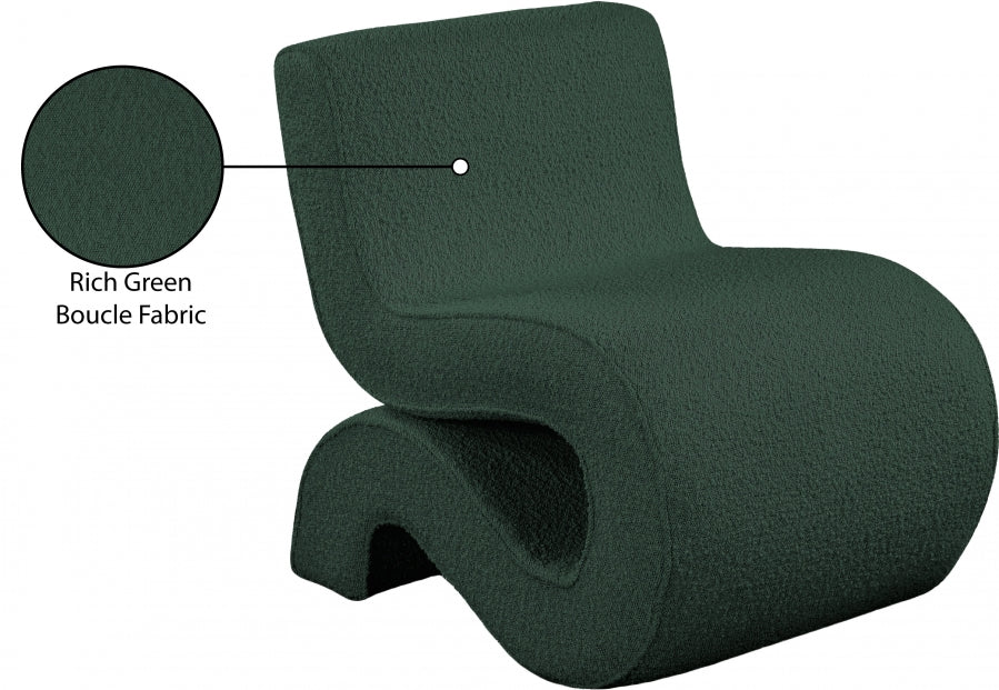 Desiree Boucle Fabric Upholstered Accent Chair - Image 36