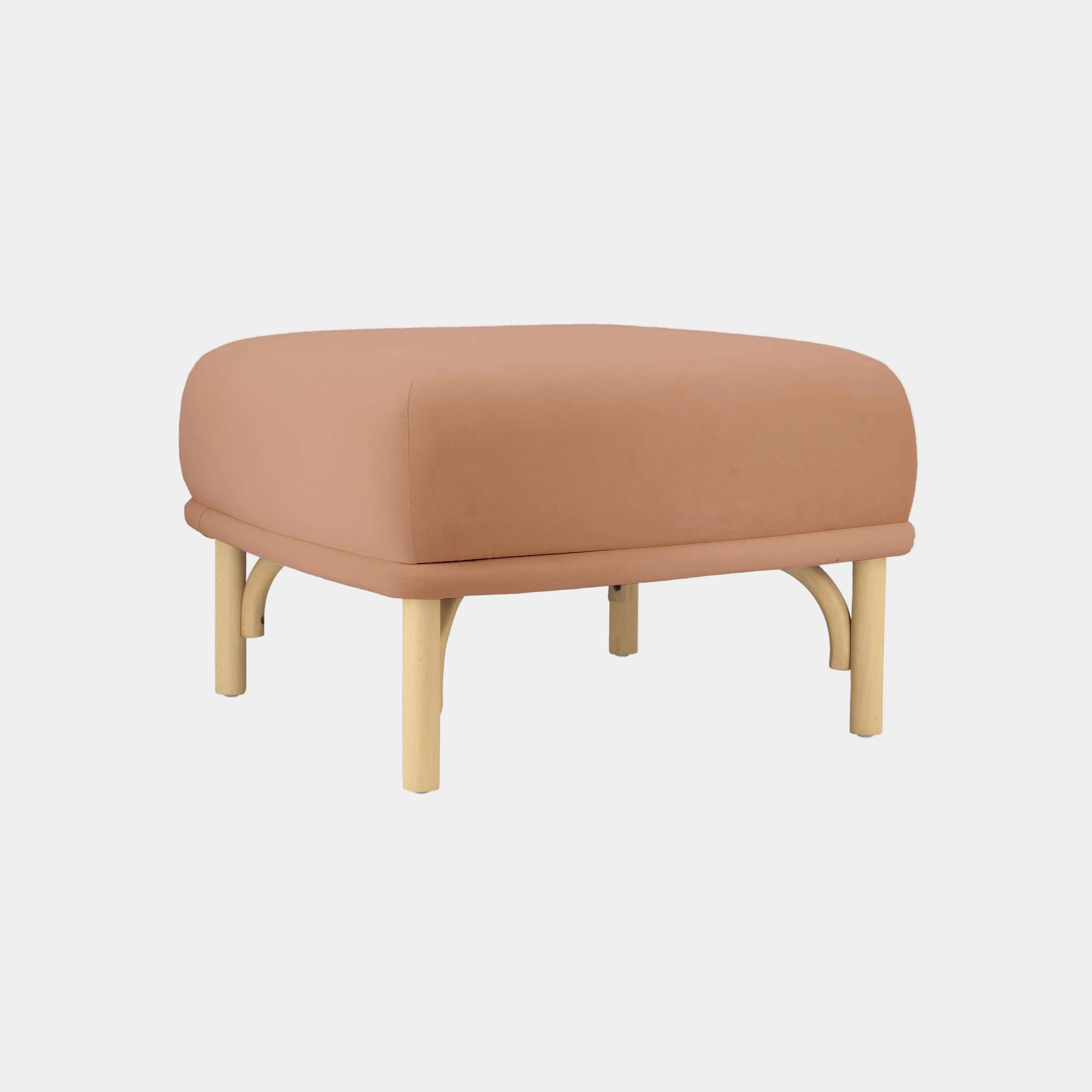 Desiree Performance Velvet Ottoman - Image 11