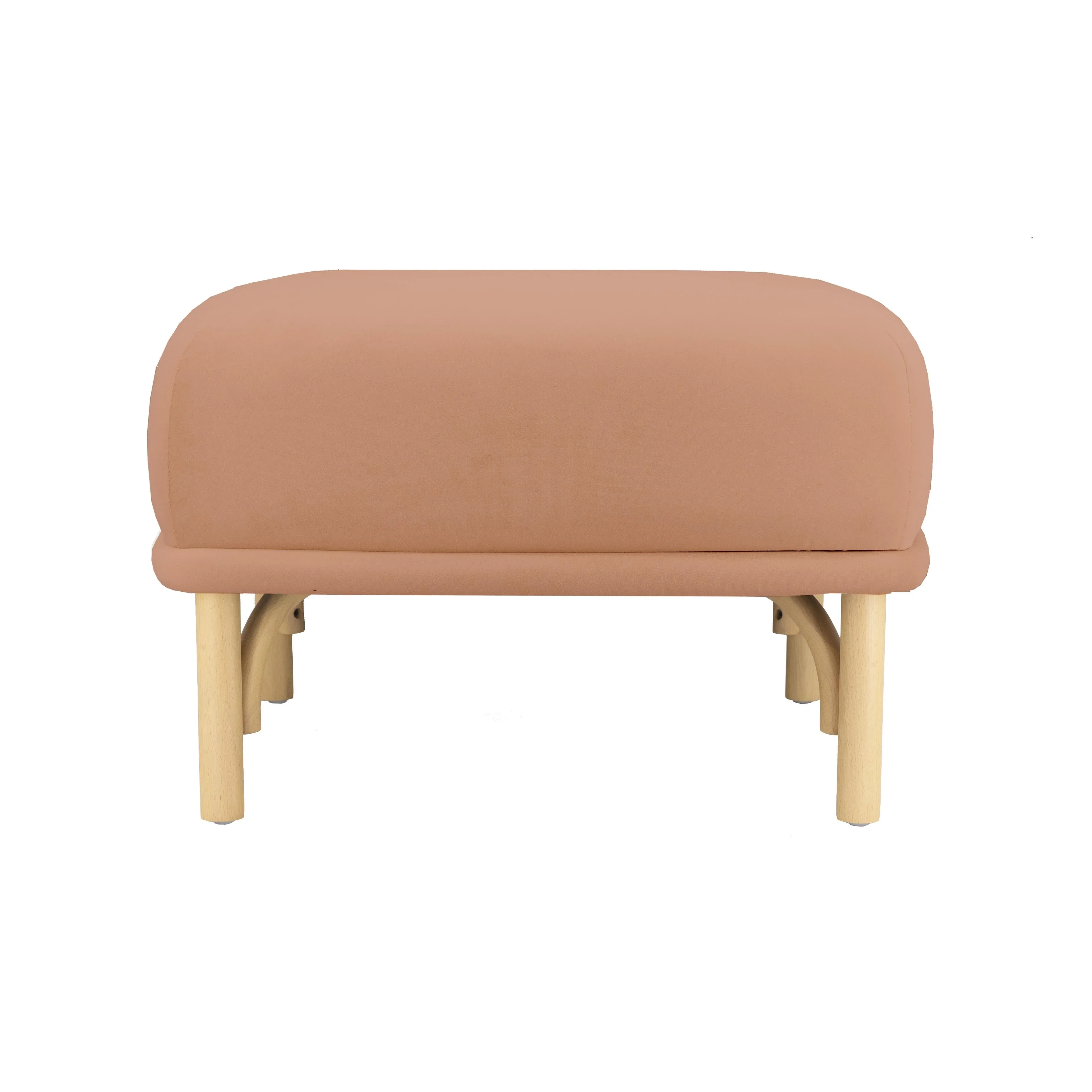 Desiree Performance Velvet Ottoman - Image 13
