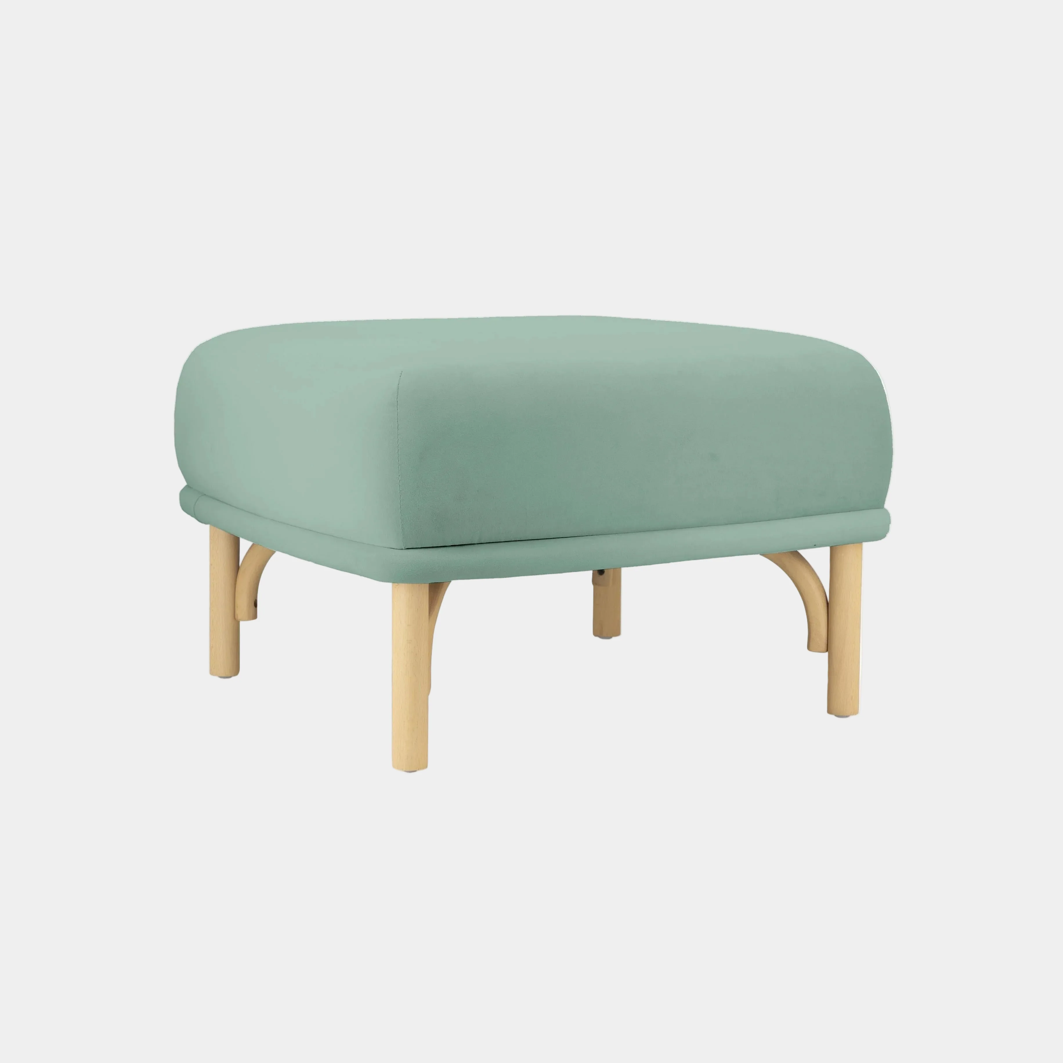 Desiree Performance Velvet Ottoman - Image 6