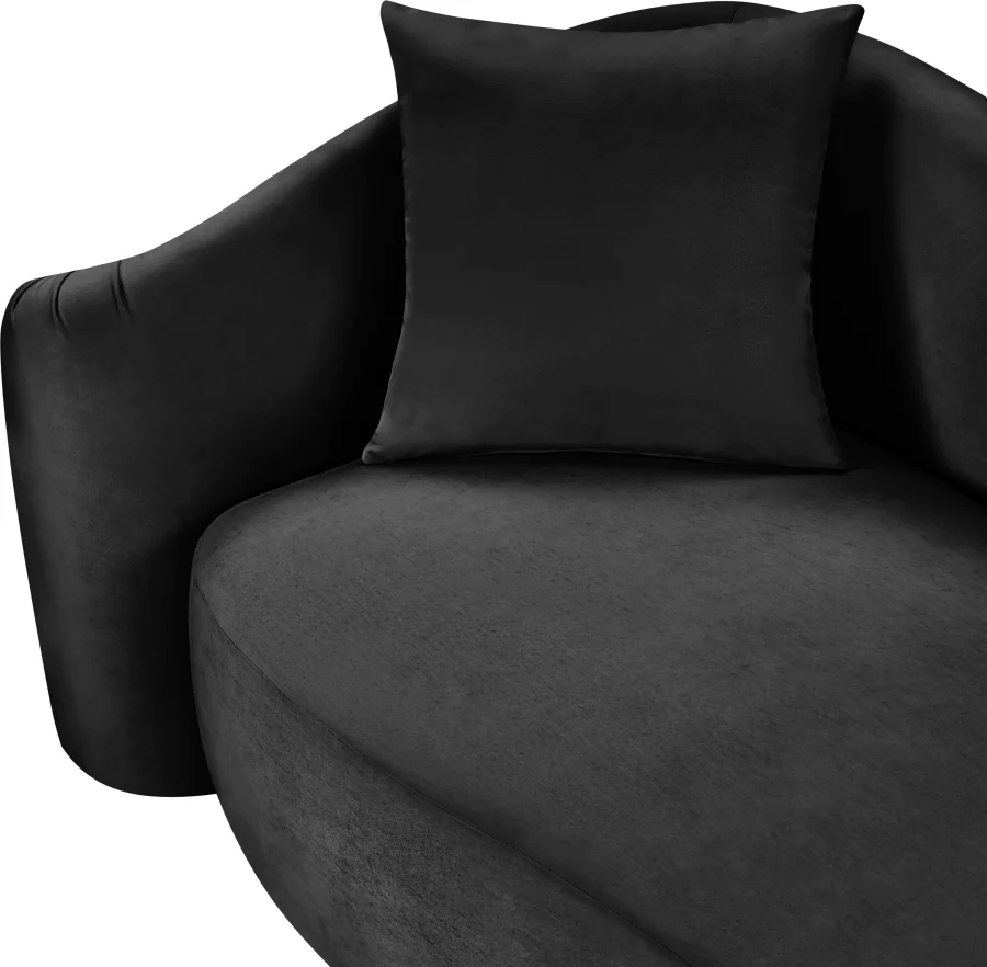 Destin Velvet Upholstered Accent Chair - Image 13