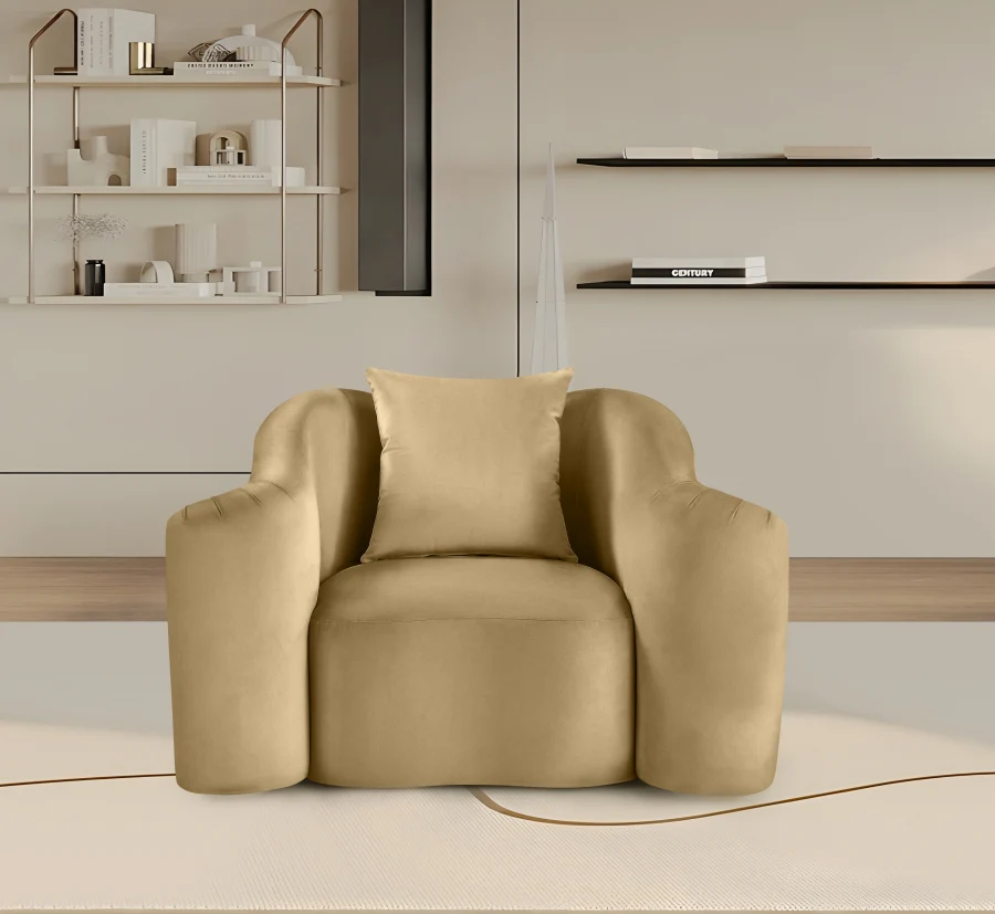 Destin Velvet Upholstered Accent Chair - Image 132