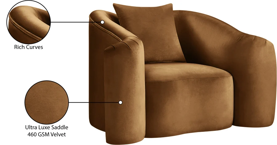 Destin Velvet Upholstered Accent Chair - Image 185