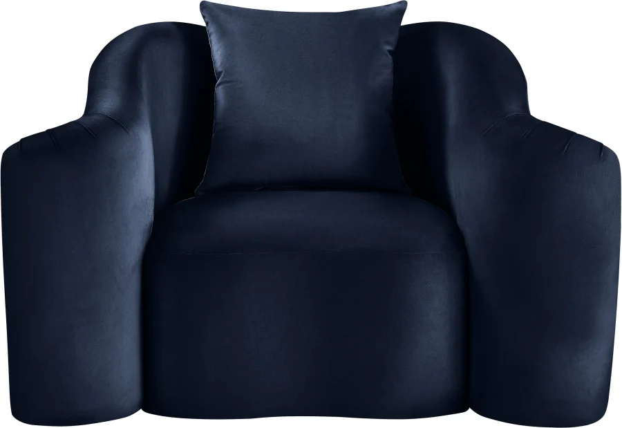 Destin Velvet Upholstered Accent Chair - Image 41