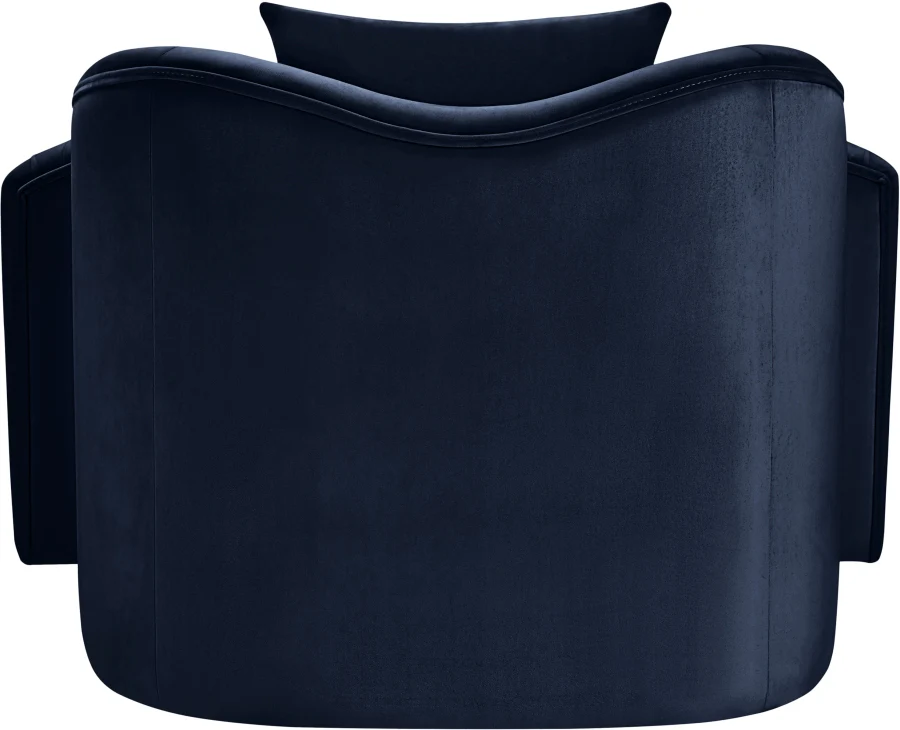 Destin Velvet Upholstered Accent Chair - Image 43