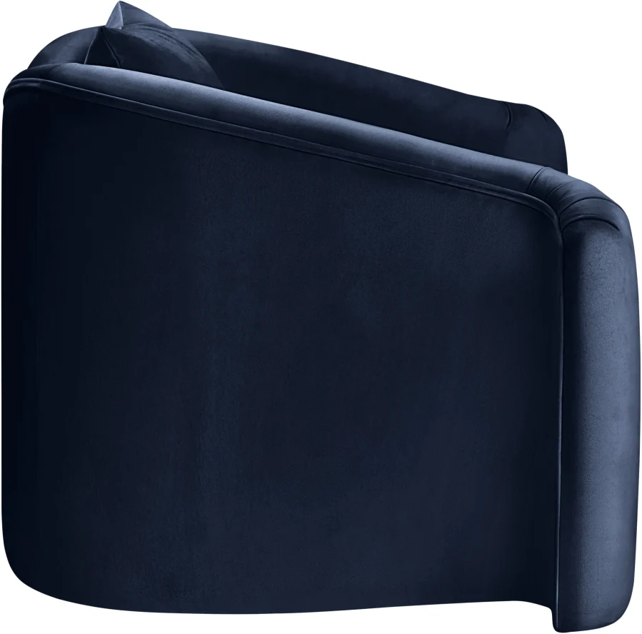 Destin Velvet Upholstered Accent Chair - Image 45