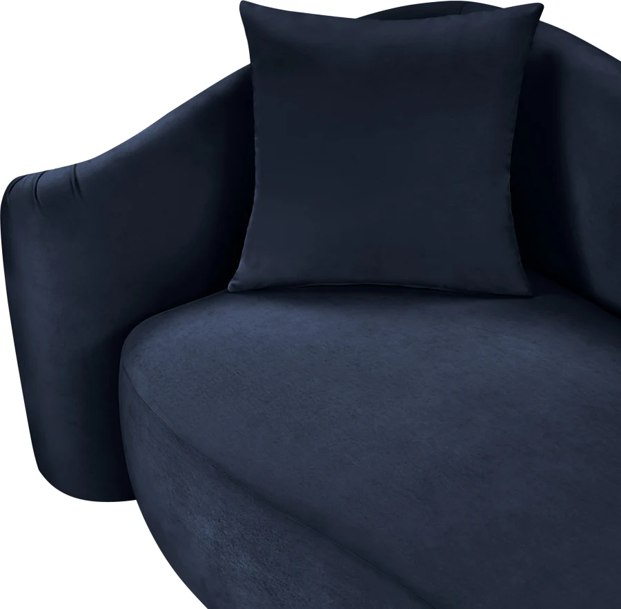 Destin Velvet Upholstered Accent Chair - Image 51