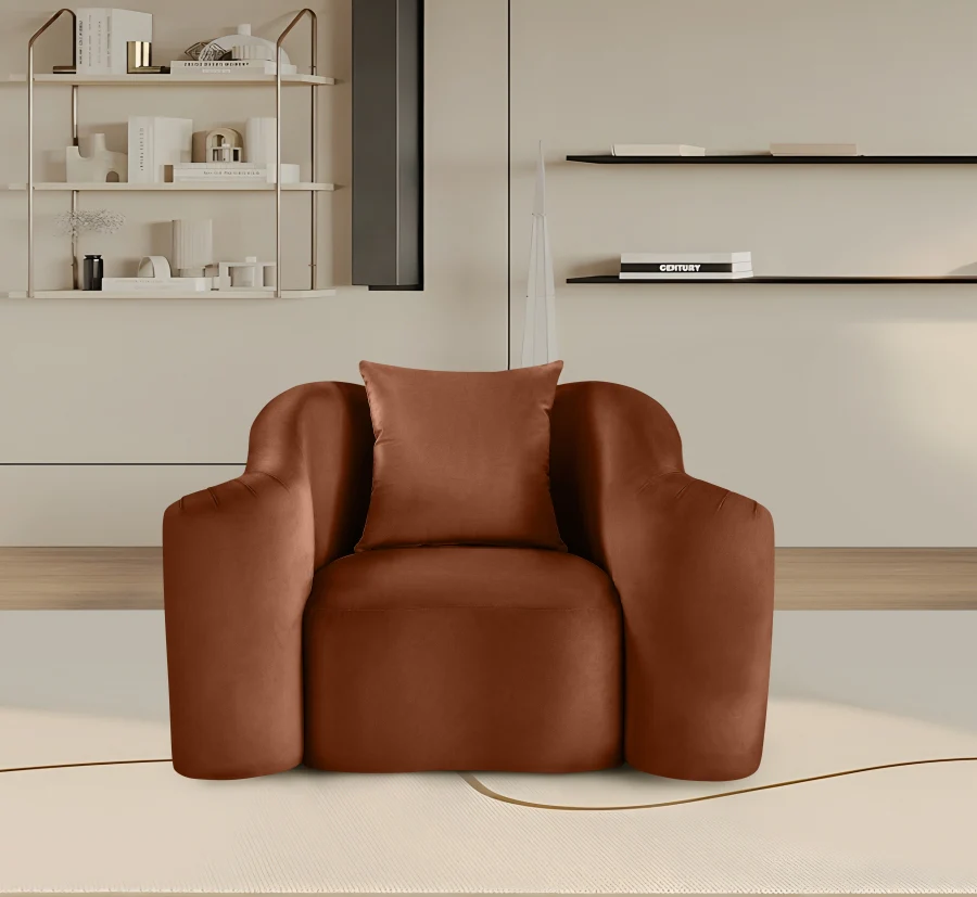 Destin Velvet Upholstered Accent Chair - Image 76