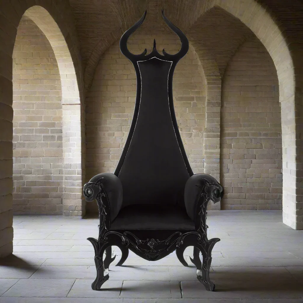 Devil Horn Gothic Throne - Image 5
