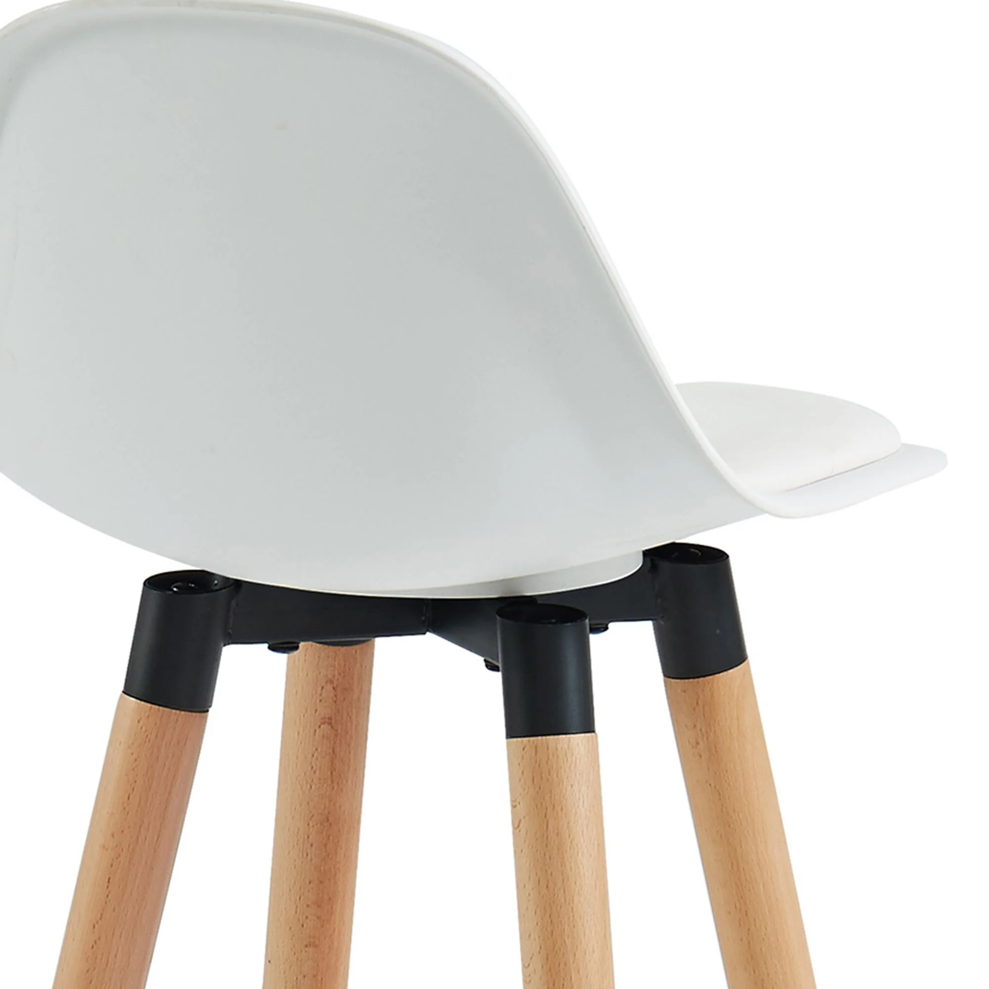 Diablo 26" Counter Stool, set of 2, in White and Natural - Image 5