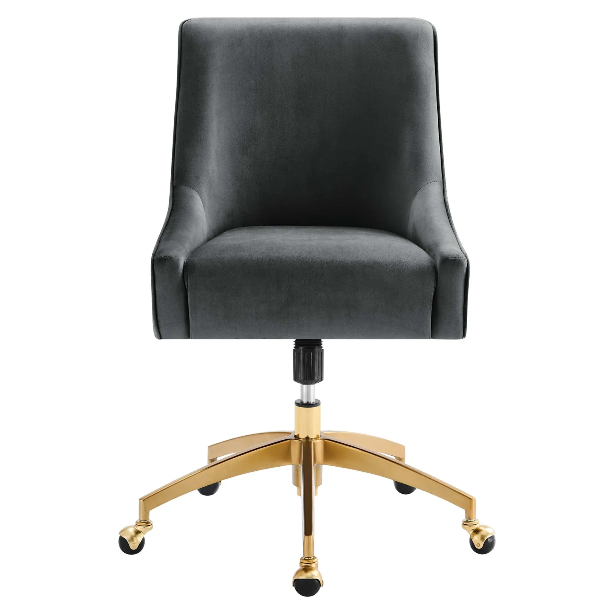 Discern Performance Velvet Office Chair - Image 2