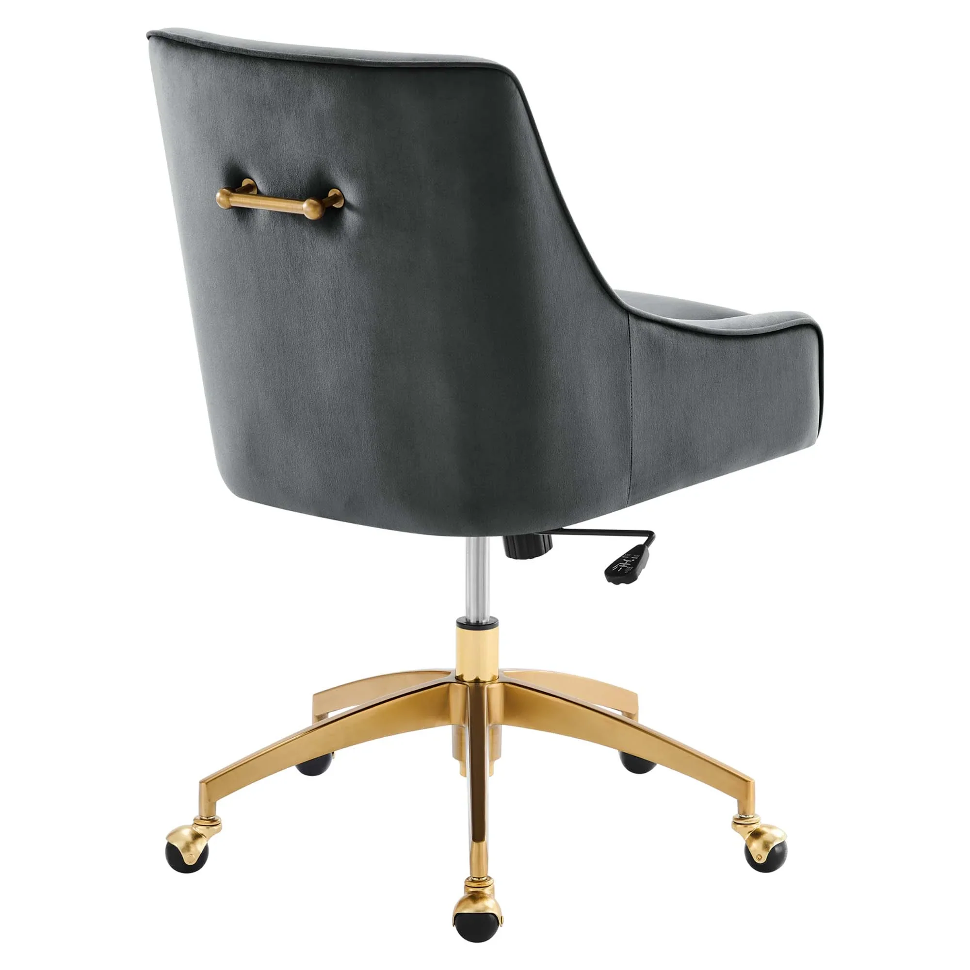 Discern Performance Velvet Office Chair - Image 3