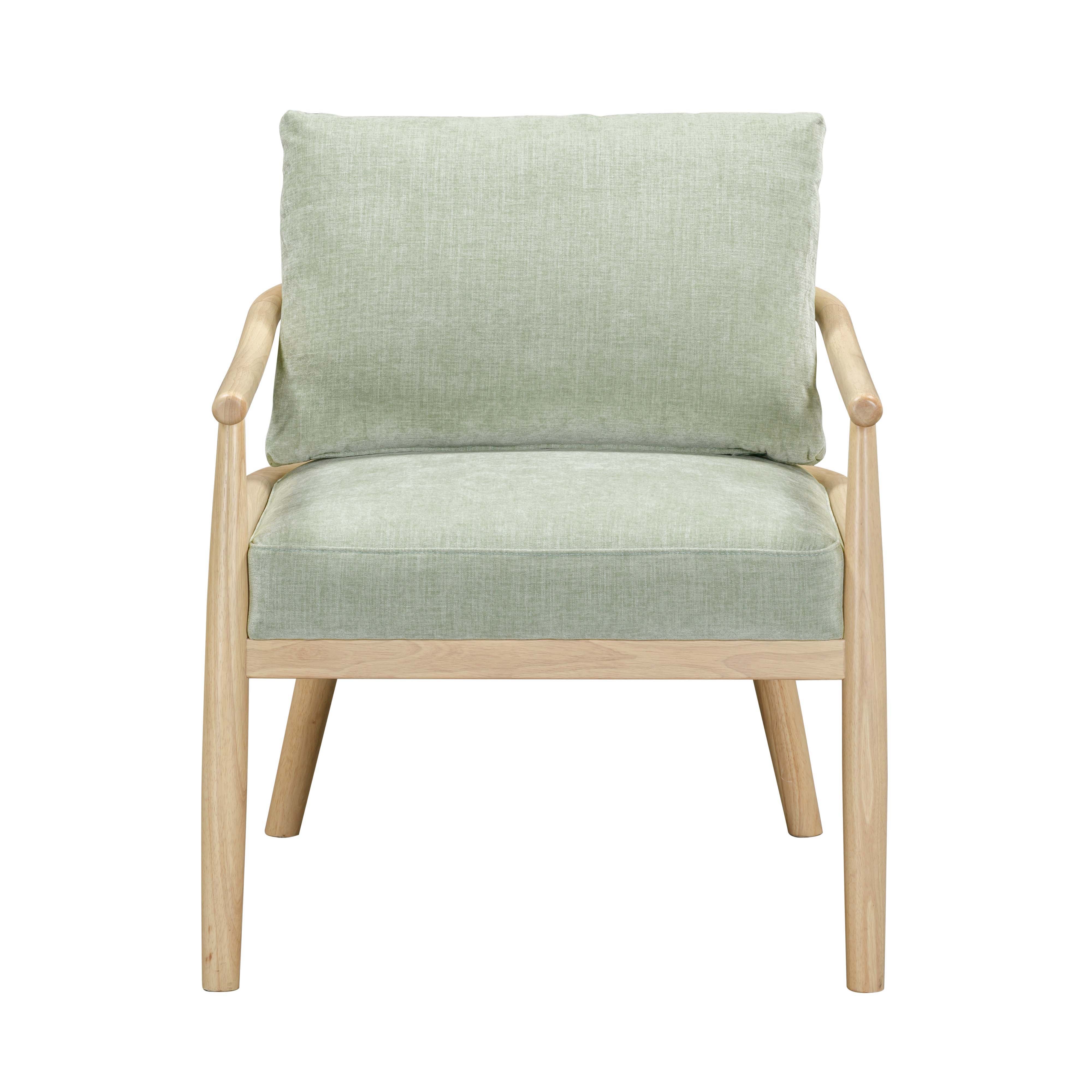 Dixie Performance Chenille Velvet Accent Chair - Image 11