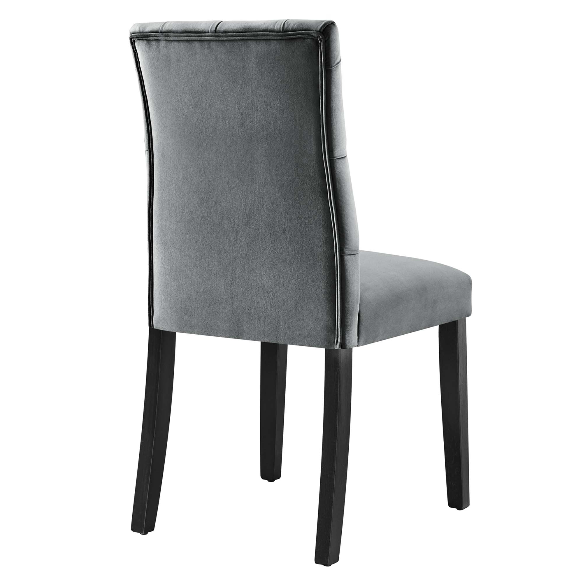 Duchess Performance Velvet Dining Chairs Set of 2 - Image 15